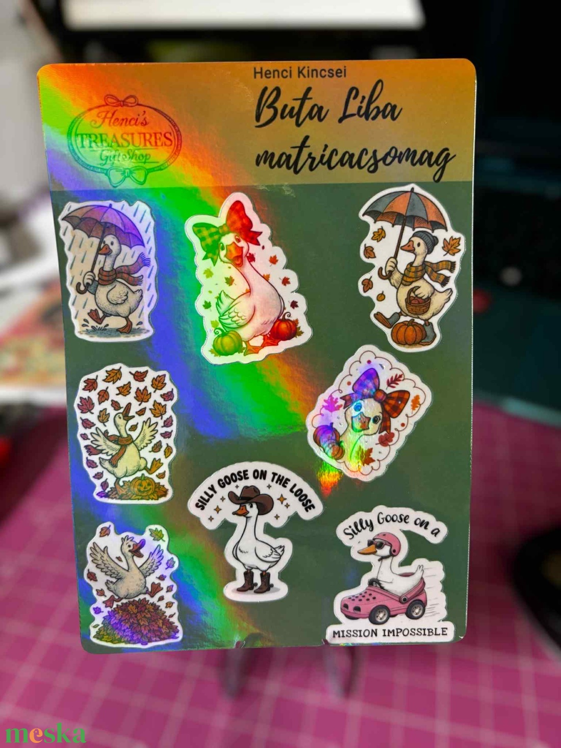 Buta Liba matricaív / stickersheet - otthon & életmód - papír, írószer - matrica, matrica csomag - Meska.hu Buta Liba matricaív / stickersheet - otthon & életmód - papír, írószer - matrica, matrica csomag - Meska.hu