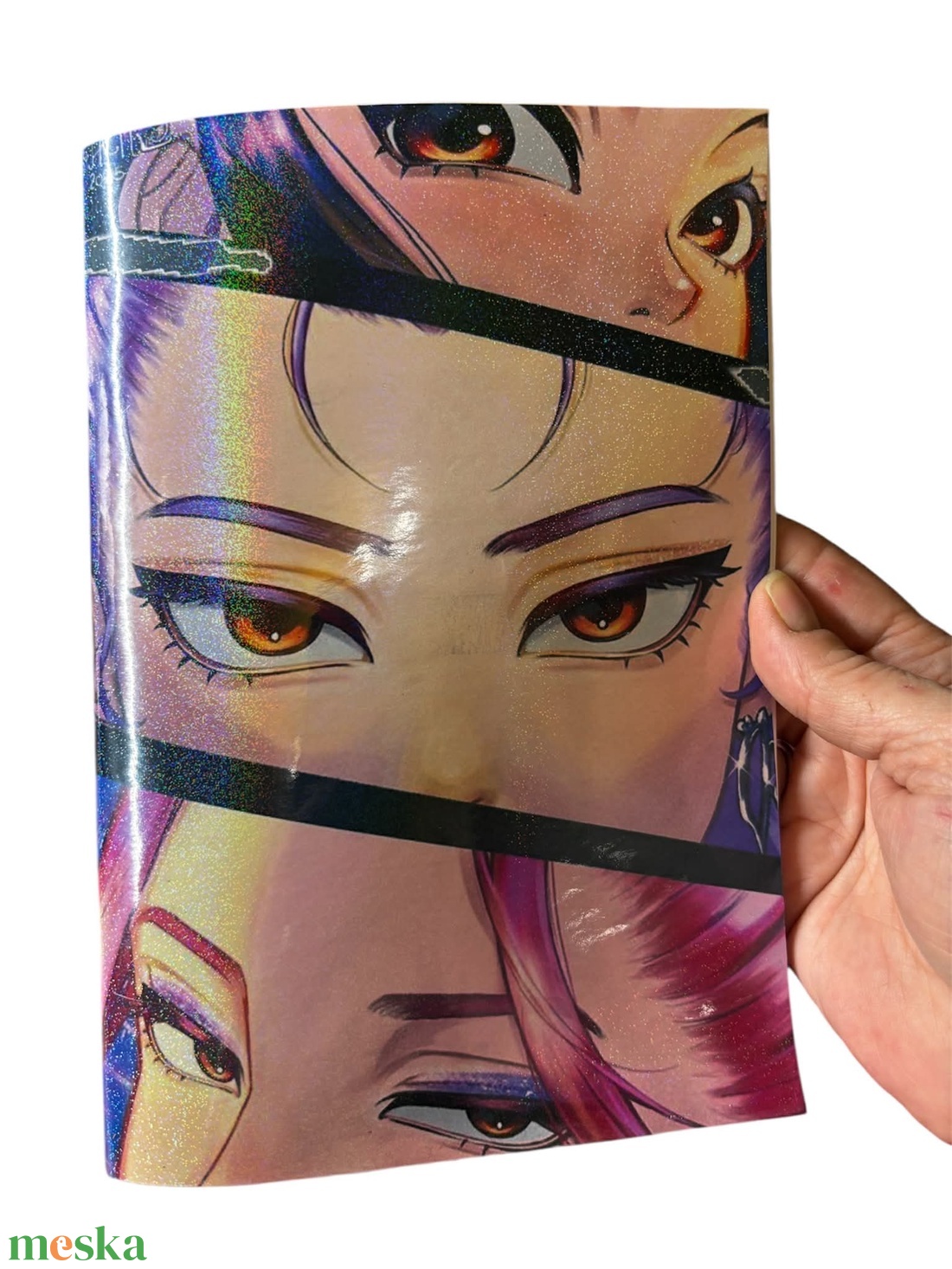 K-POP Démonvadász témájú, A5 méretű jegyzetfüzet - otthon & életmód - papír, írószer - jegyzetfüzet & napló - Meska.hu