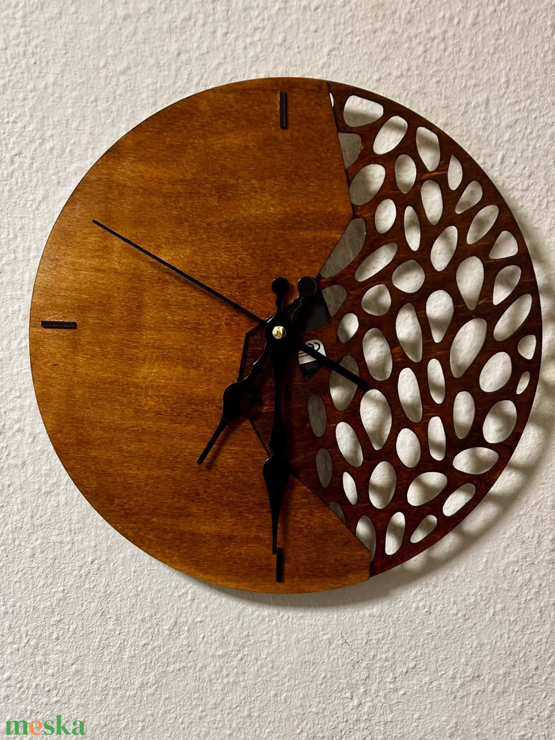 Absztrakt falióra - otthon & életmód - dekoráció - fali és függő dekoráció - falióra & óra - Meska.hu