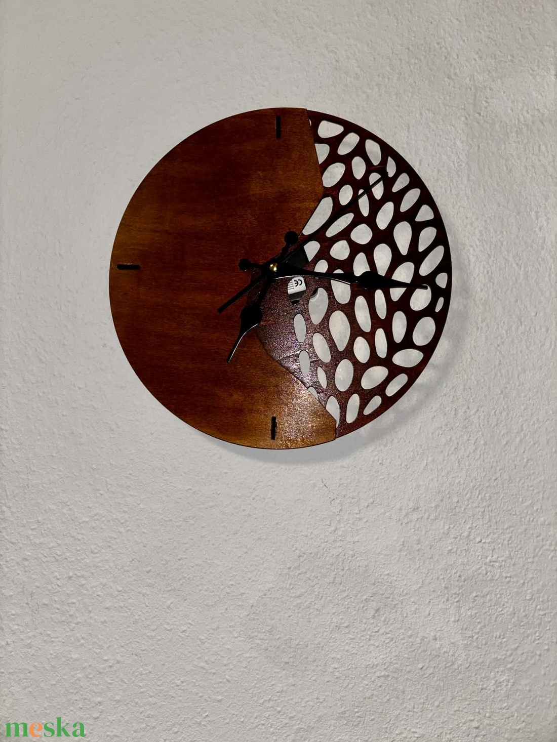 Absztrakt falióra - otthon & életmód - dekoráció - fali és függő dekoráció - falióra & óra - Meska.hu