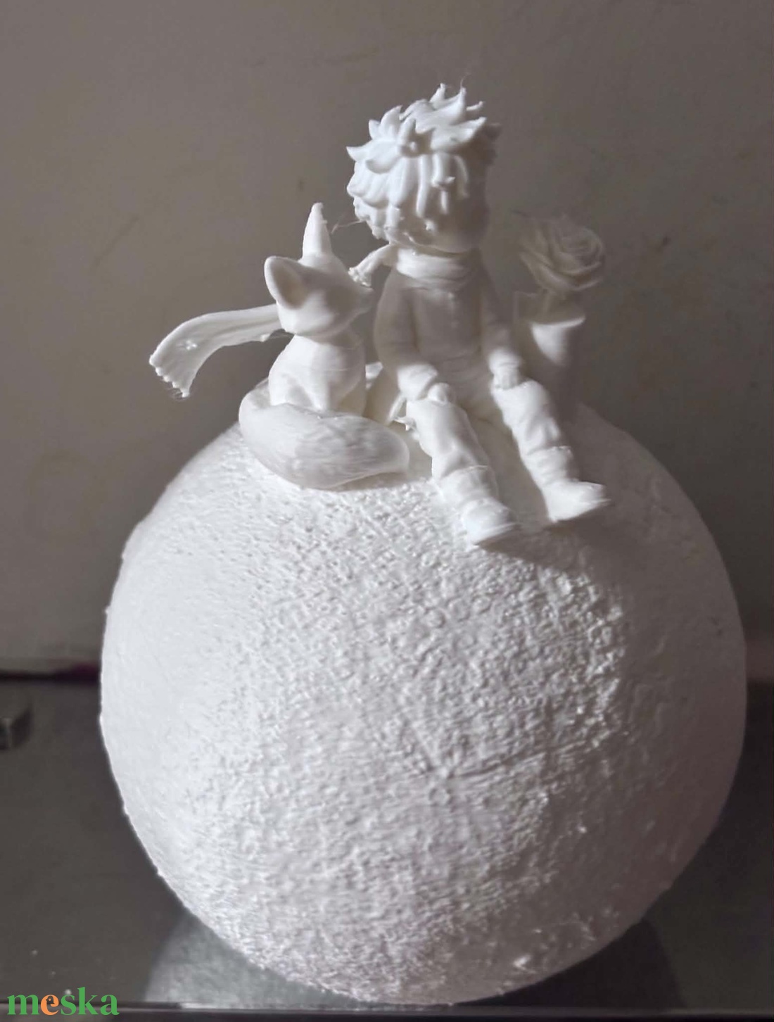 A kis herceg holdlámpa � Meleg fényű LED éjszakai fény és hangulatlámpa (10x15 cm) - otthon & életmód - lámpa - hangulatlámpa - Meska.hu