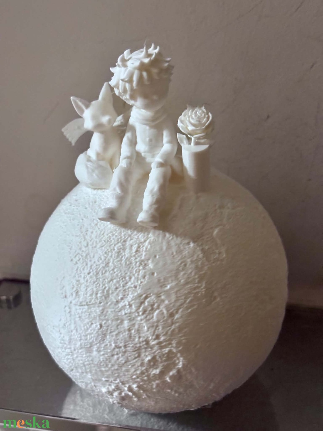 A kis herceg holdlámpa � Meleg fényű LED éjszakai fény és hangulatlámpa (10x15 cm) - otthon & életmód - lámpa - hangulatlámpa - Meska.hu