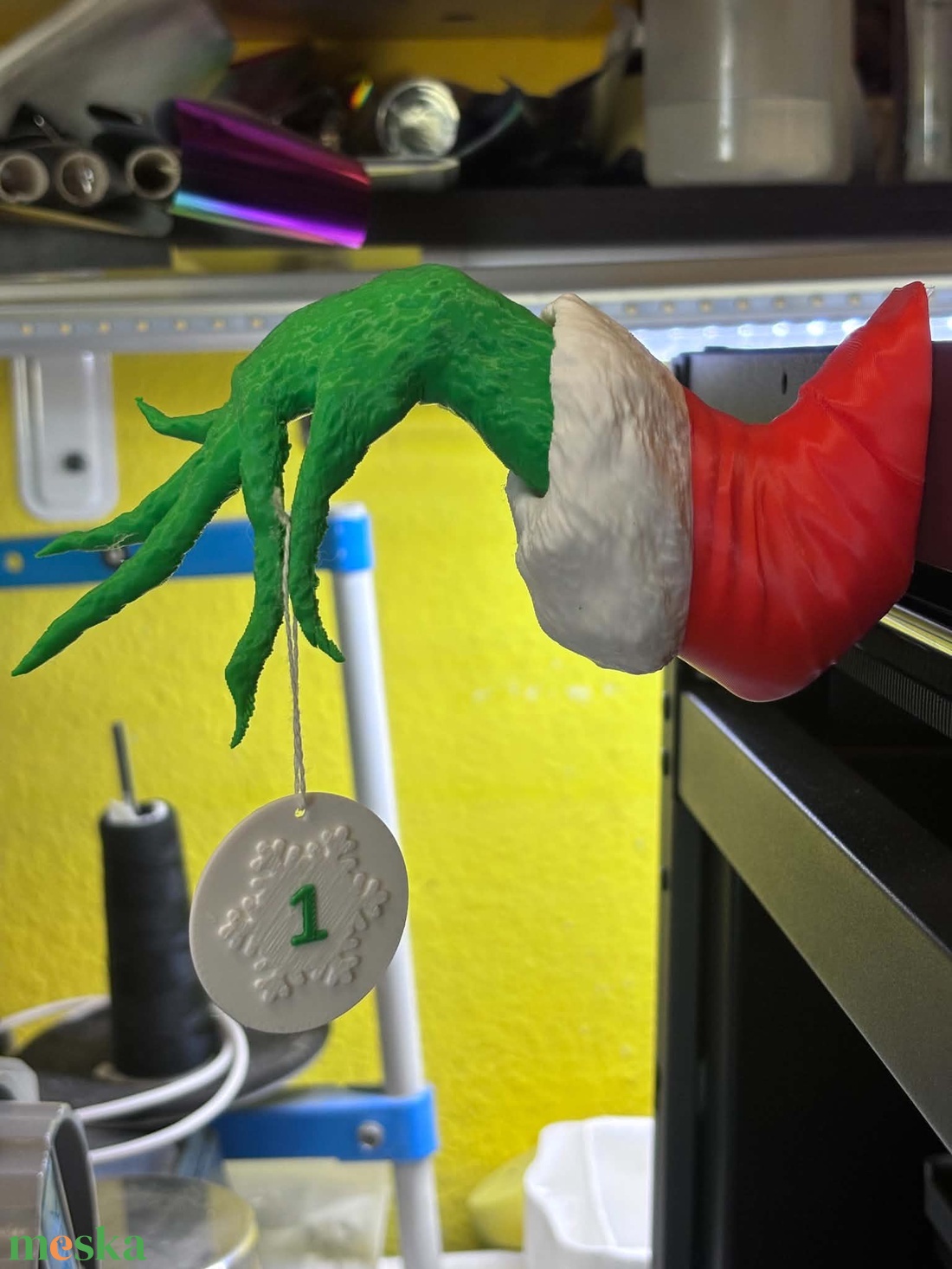 Grinch/Grincs adventi naptár - karácsony - adventi díszek - adventi naptár - Meska.hu