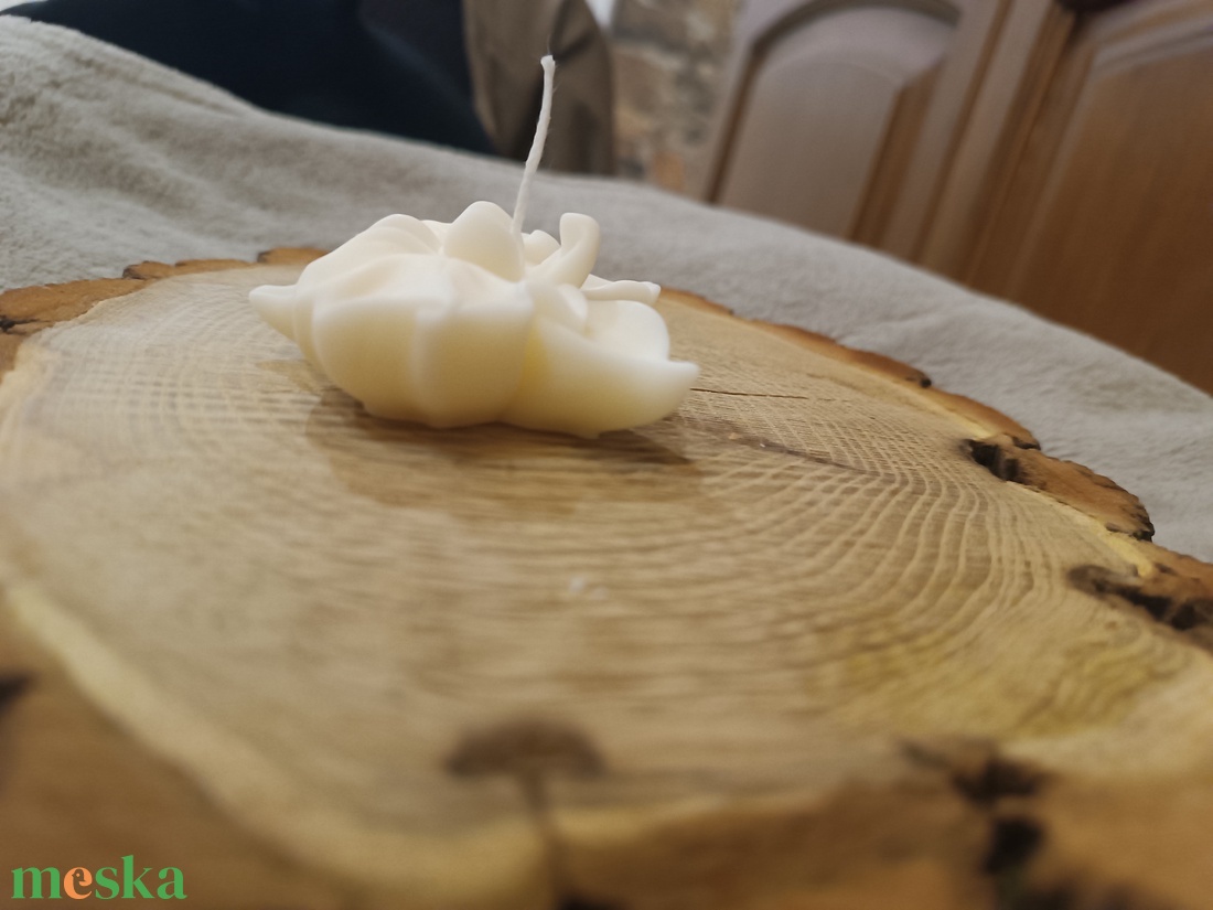 Orchidea szojaviasz gyertya - otthon & életmód - gyertya, illat, aroma - gyertya - Meska.hu