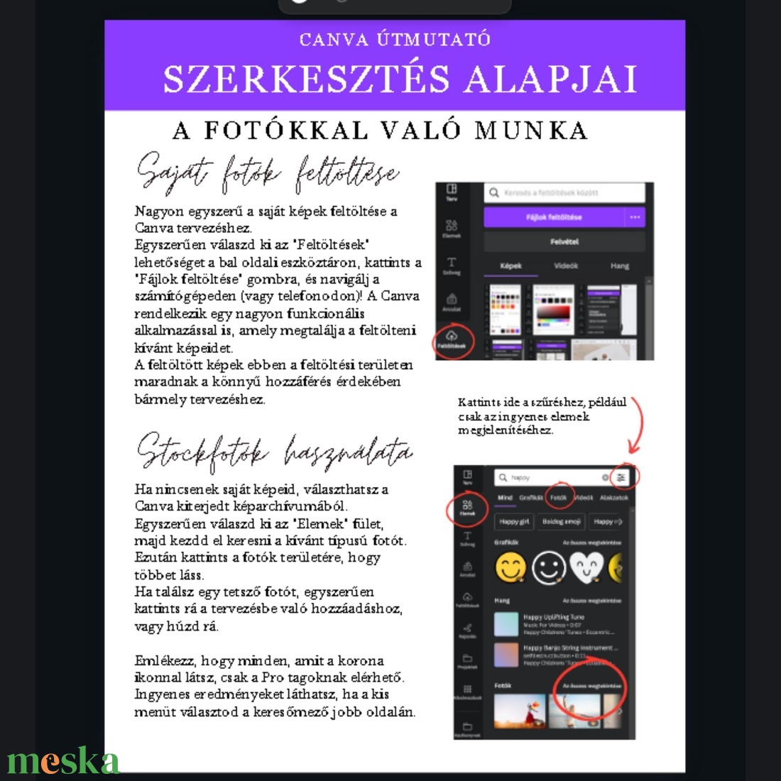 Canva mesterkurzus - művészet - grafika & illusztráció - digitális - Meska.hu Canva mesterkurzus - művészet - grafika & illusztráció - digitális - Meska.hu