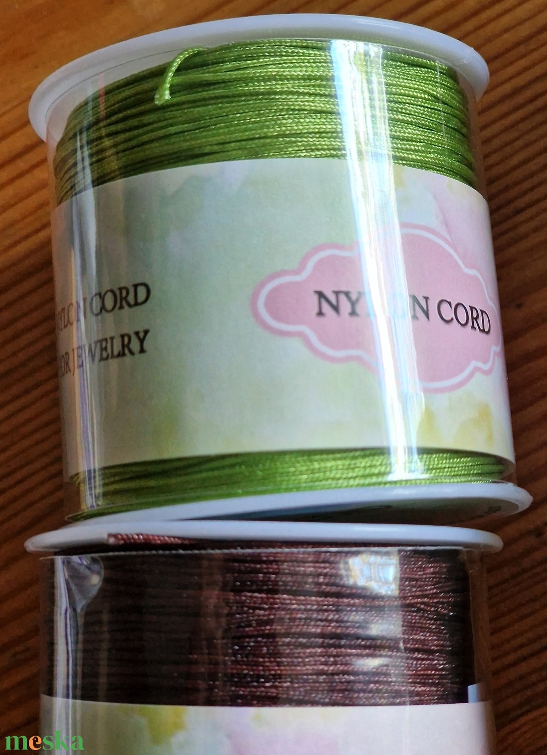 0.8 mm nanocord 15m - kellékek & szerszámok - rövidáru - fonal, cérna - cérna - Meska.hu