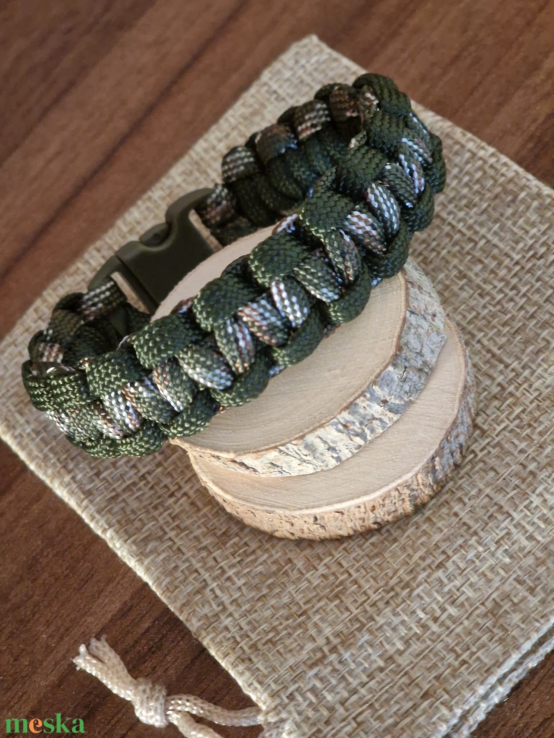 Paracord cobra terep  - ékszer - karkötő - fonott karkötő - Meska.hu