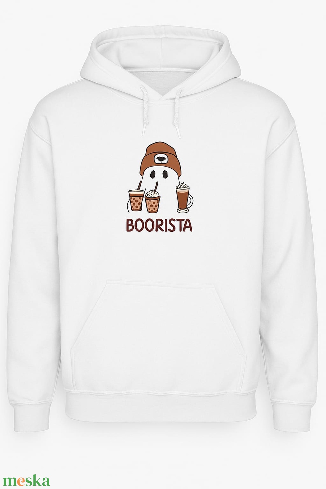 Boorista kapucnis pulóver - ruha & divat - férfi ruha - férfi pulóver - Meska.hu