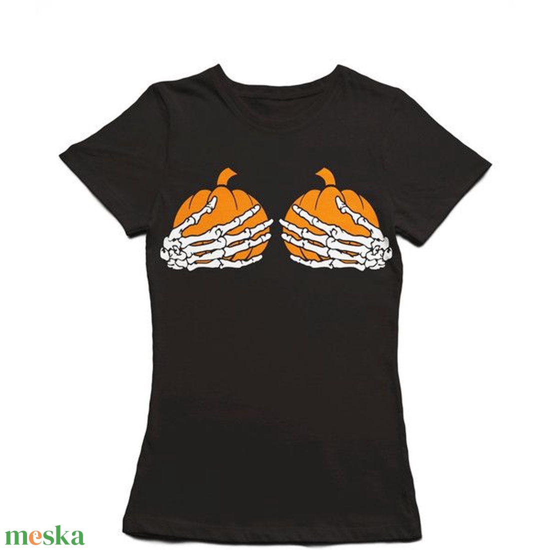 Halloween tökös póló - ruha & divat - női ruha - póló, felső - Meska.hu Halloween tökös póló - ruha & divat - női ruha - póló, felső - Meska.hu