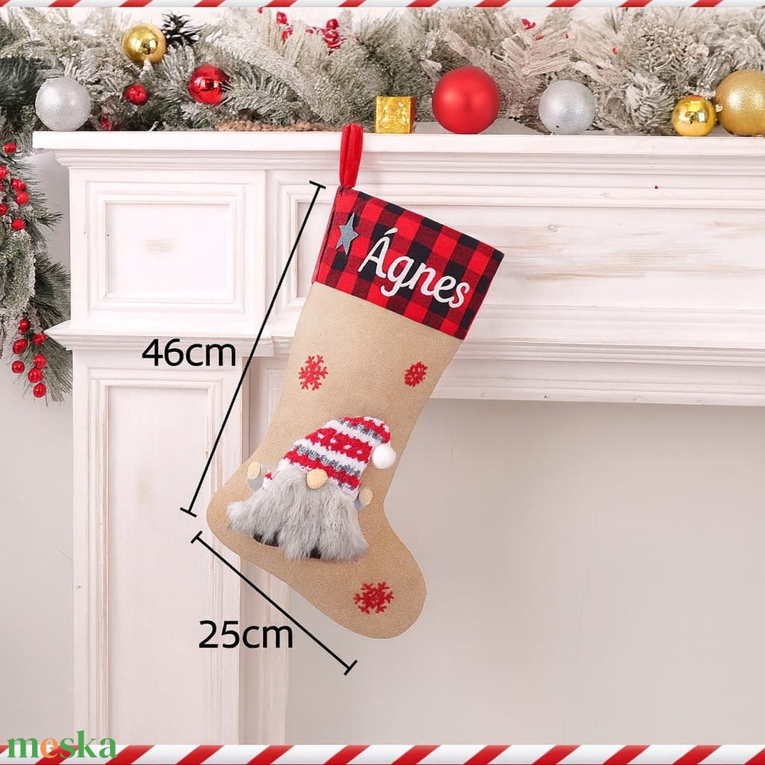 Névvel feliratozott mikulás csizma, zokni - karácsony - karácsonyi lakásdekoráció - karácsonyi lakásdíszek - Meska.hu Névvel feliratozott mikulás csizma, zokni - karácsony - karácsonyi lakásdekoráció - karácsonyi lakásdíszek - Meska.hu