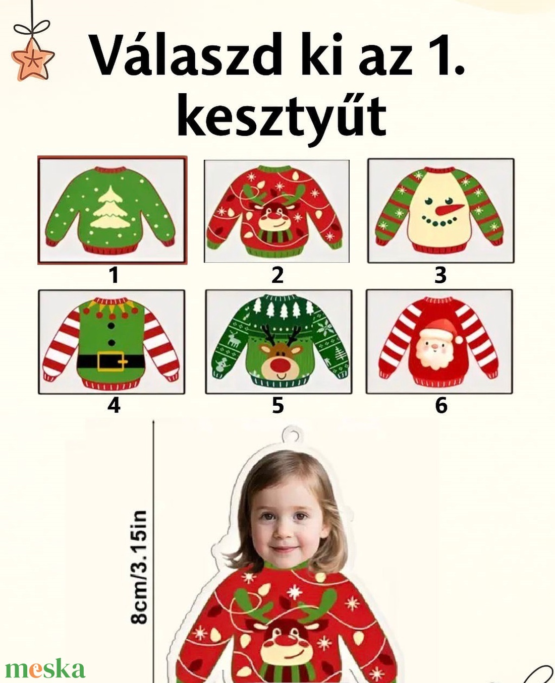 Személyre szabott karácsonyi minidekoráció  Pulcsis fotódísz - karácsony - karácsonyi lakásdekoráció - karácsonyfadíszek - Meska.hu Személyre szabott karácsonyi minidekoráció  Pulcsis fotódísz - karácsony - karácsonyi lakásdekoráció - karácsonyfadíszek - Meska.hu