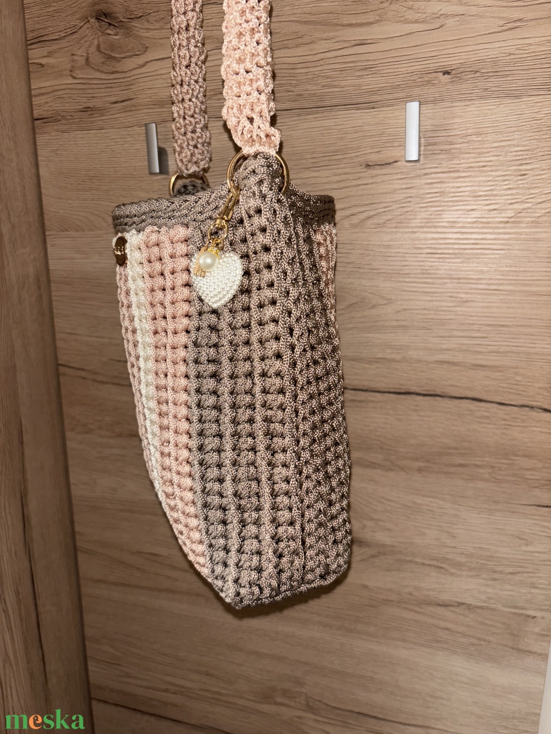 �Karmella horgolt táska - táska & tok - kézitáska & válltáska - válltáska - Meska.hu