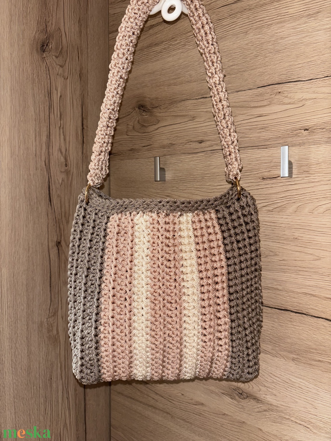 �Karmella horgolt táska - táska & tok - kézitáska & válltáska - válltáska - Meska.hu