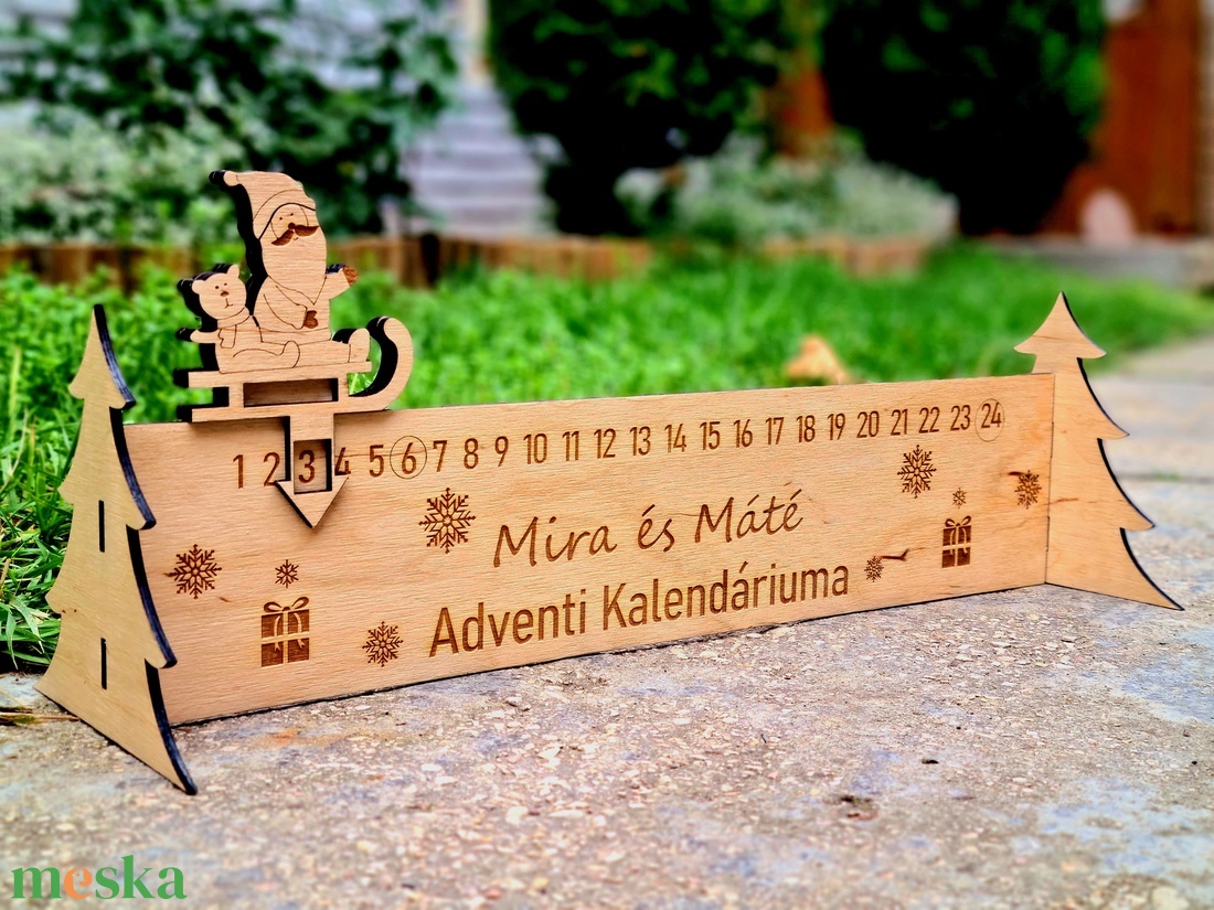 Adventi kalendárium - karácsony - adventi díszek - adventi naptár - Meska.hu