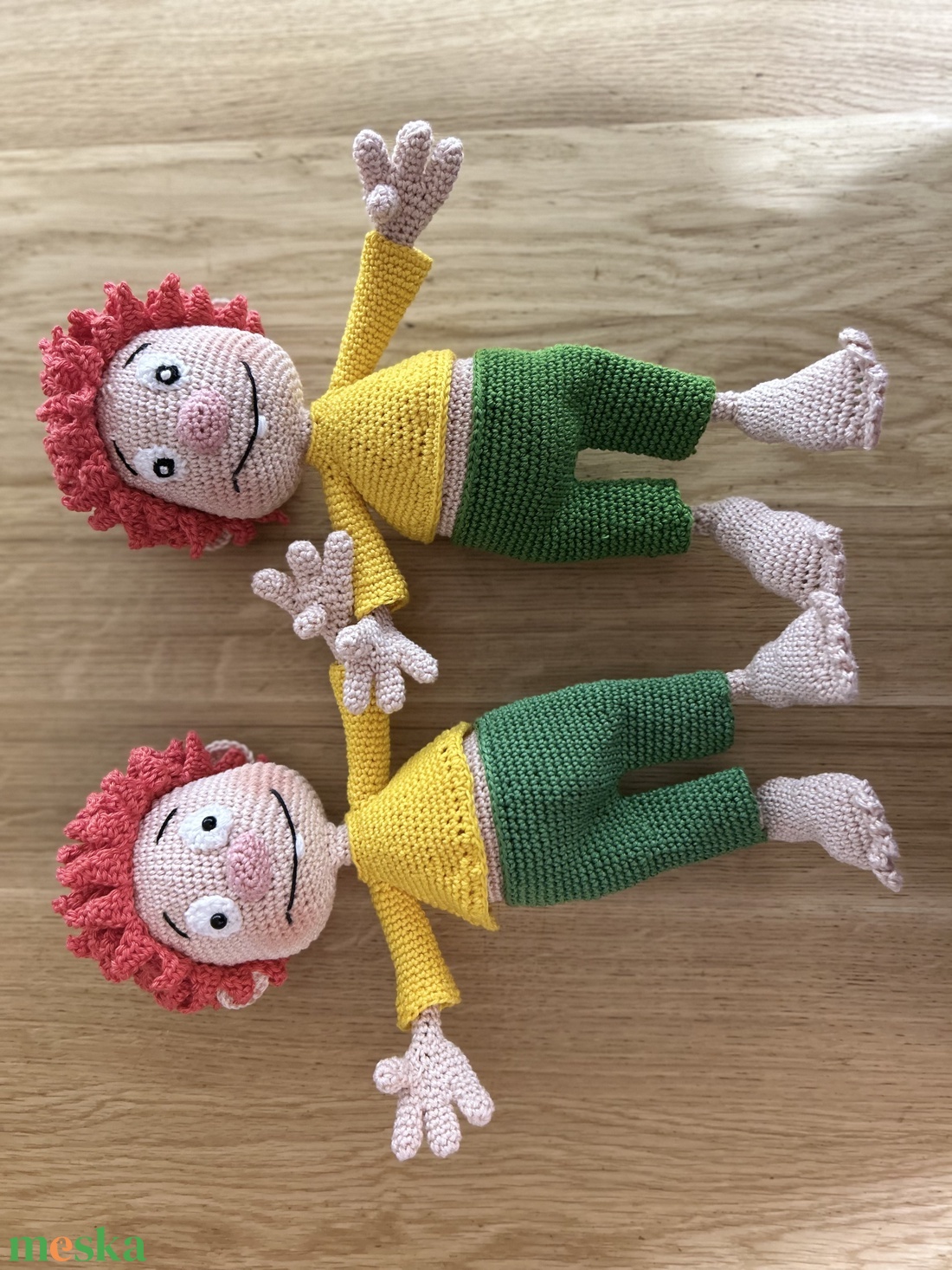 Horgolt Pumukli - játék & sport - plüssállat & játékfigura - szörnyike - Meska.hu