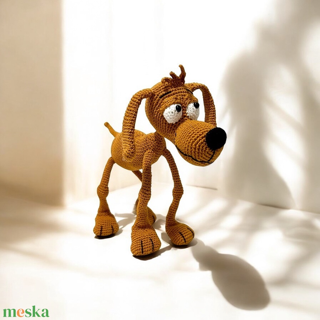 Horgolt Vizsla - játék & sport - plüssállat & játékfigura - kutya - Meska.hu