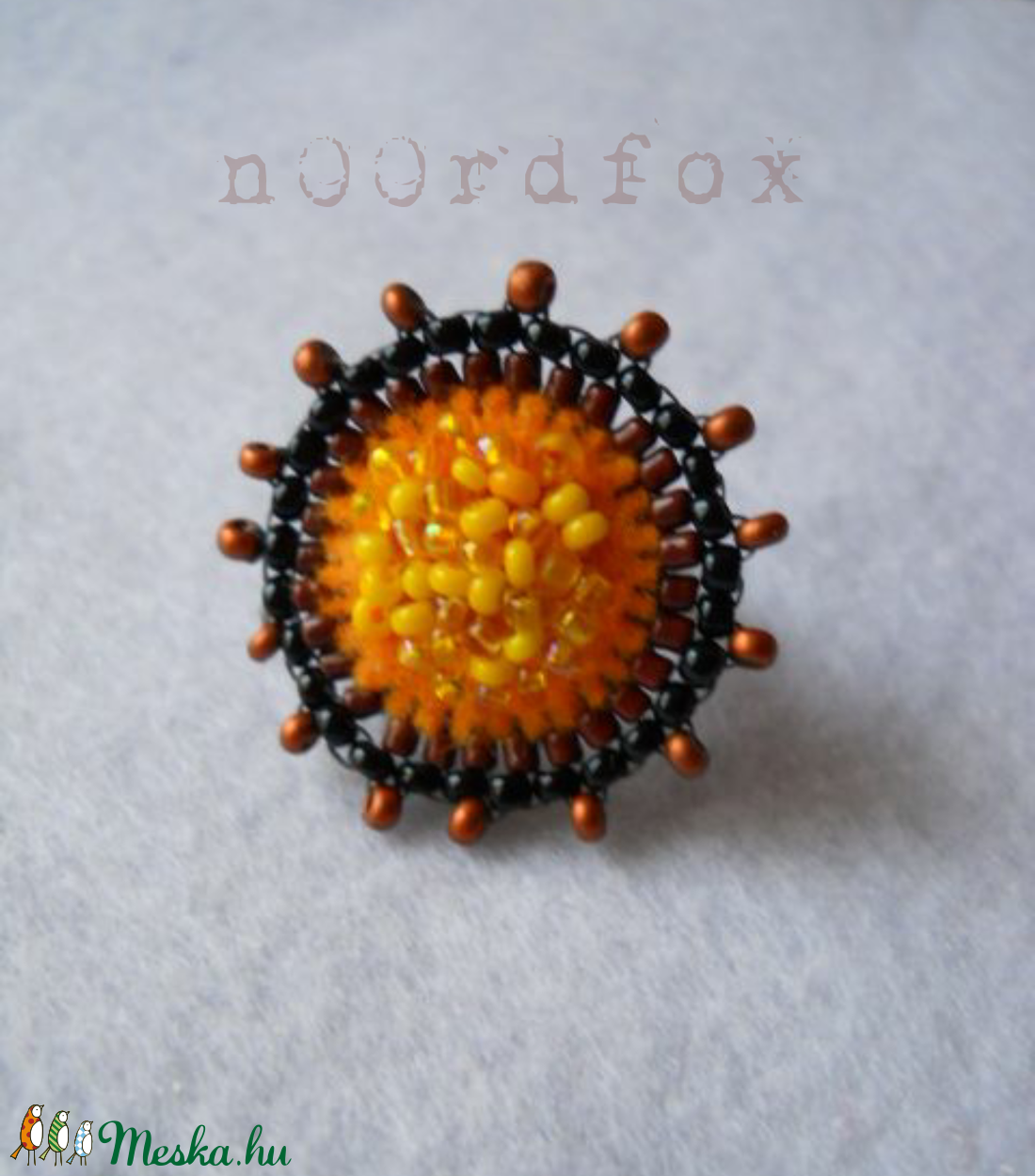 Tronni - napsárga gyűrű -  - Meska.hu