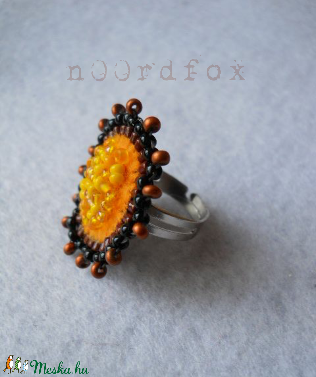 Tronni - napsárga gyűrű -  - Meska.hu