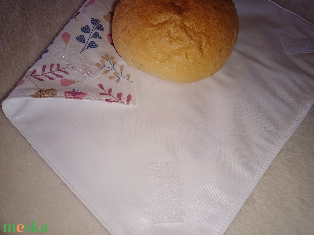 Újraszalvéta, öko szendvicscsomagoló - táska & tok - uzsonna- & ebéd tartó - szendvics csomagoló - Meska.hu