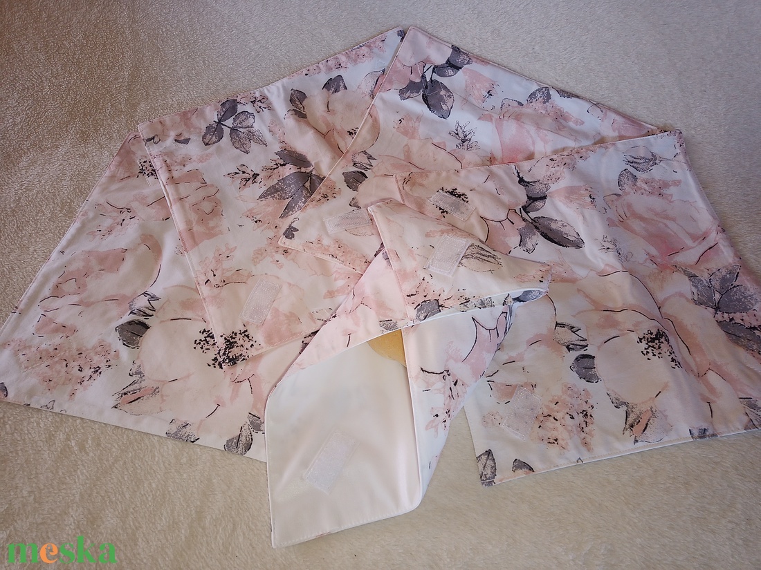 Újraszalvéta, öko szendvicscsomagoló - táska & tok - uzsonna- & ebéd tartó - szendvics csomagoló - Meska.hu