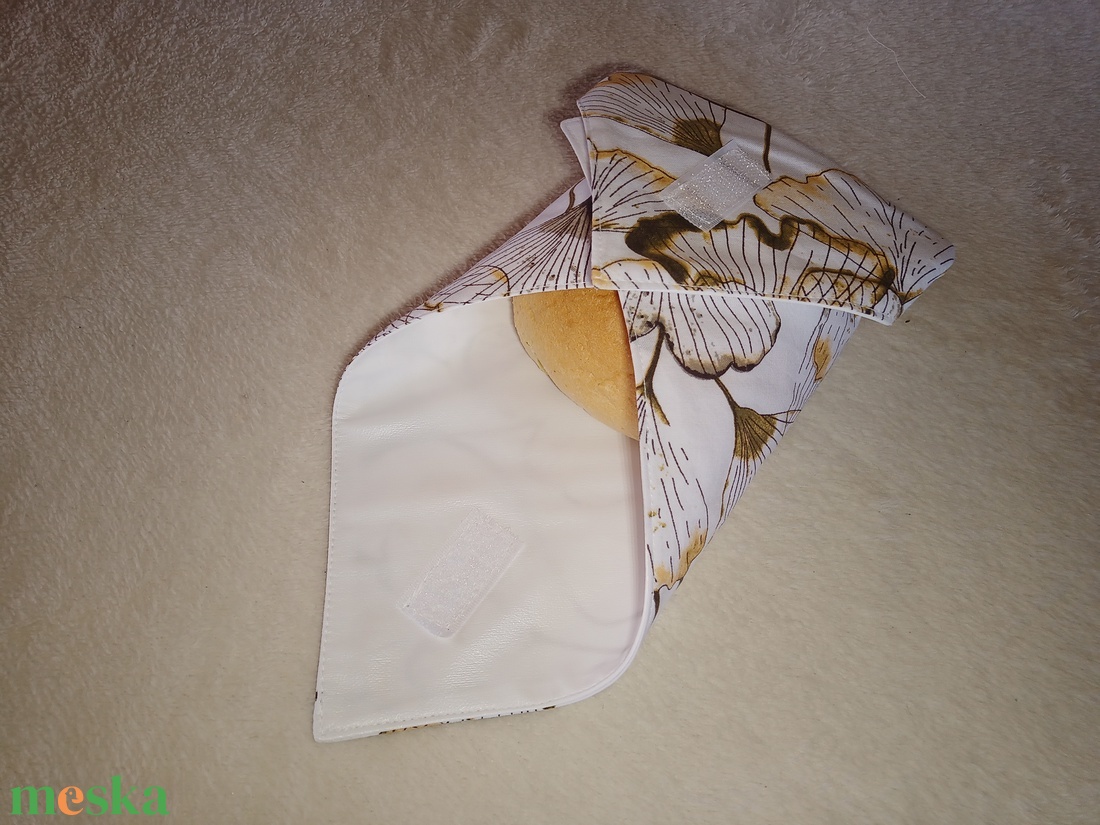 Újraszalvéta, öko szendvicscsomagoló - táska & tok - uzsonna- & ebéd tartó - szendvics csomagoló - Meska.hu