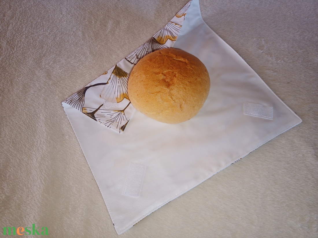 Újraszalvéta, öko szendvicscsomagoló - táska & tok - uzsonna- & ebéd tartó - szendvics csomagoló - Meska.hu