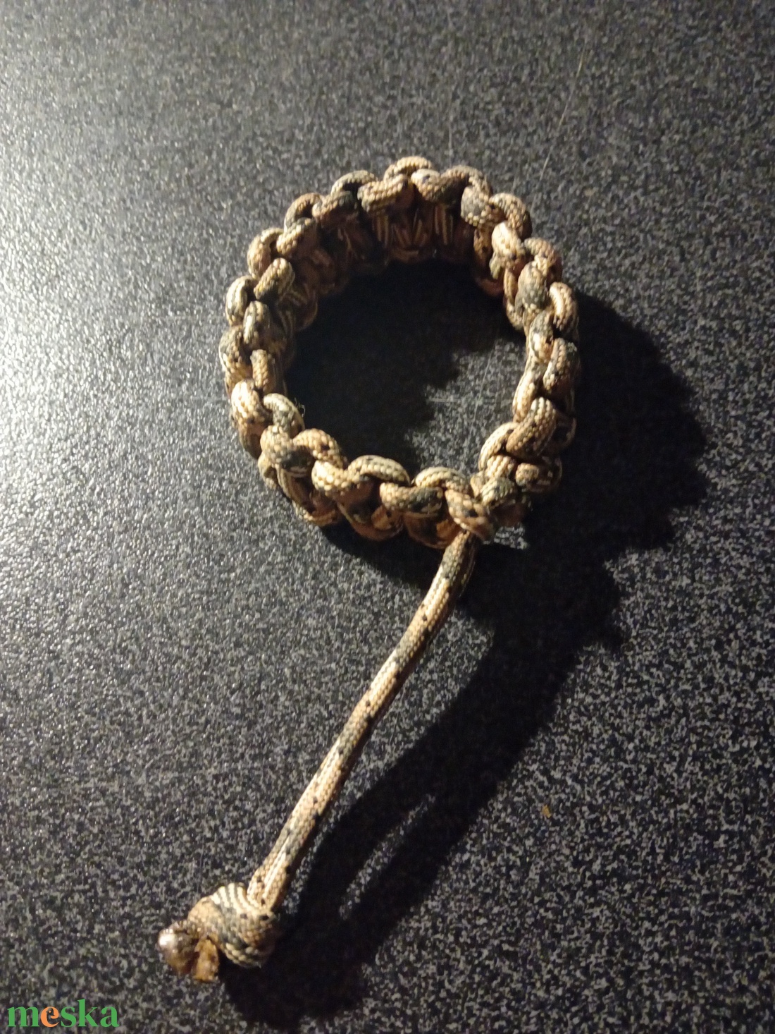 Terepszínű paracord 550 karkötő - ékszer - karkötő - fonott karkötő - Meska.hu