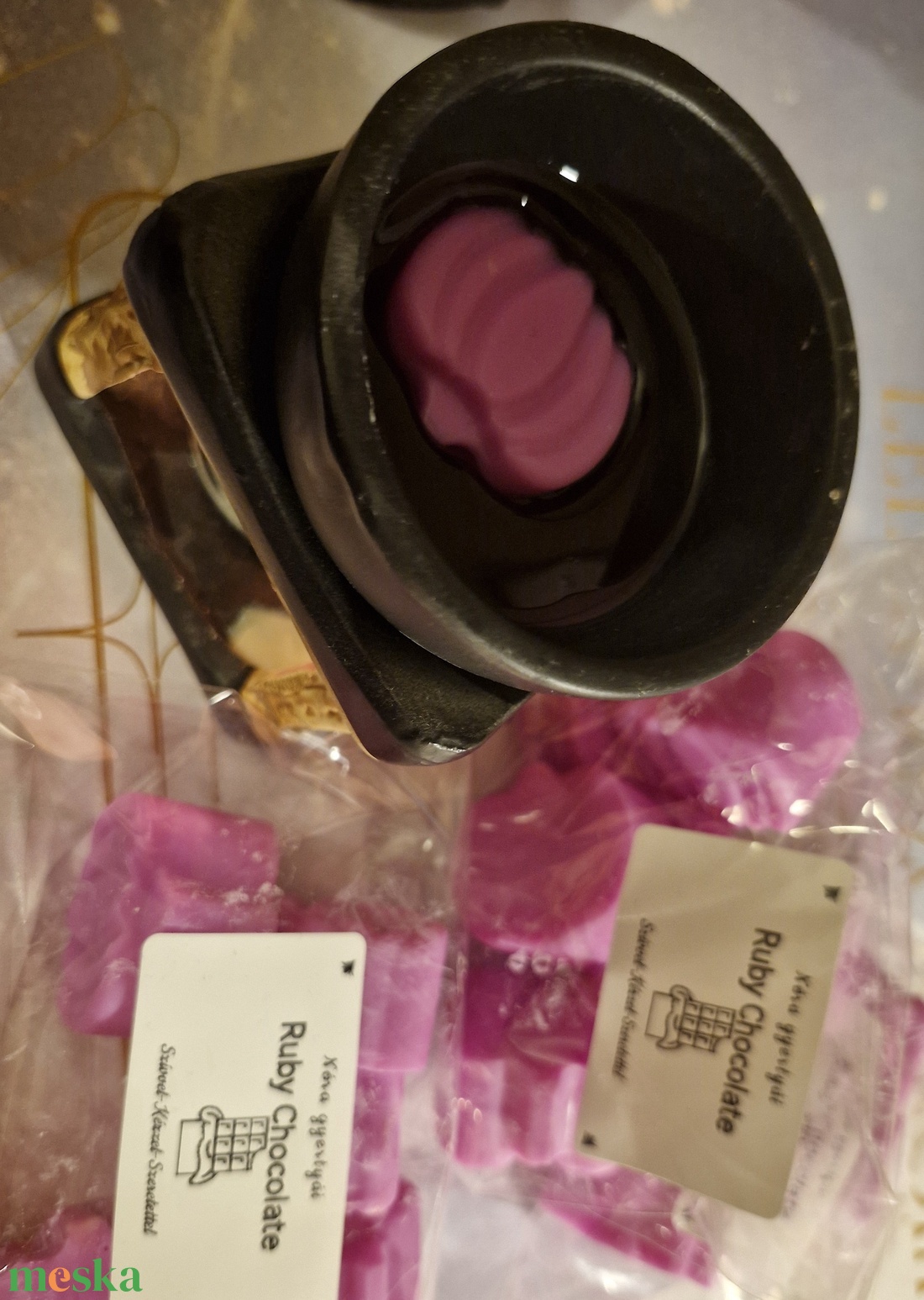Ruby Chocolate illatviasz - otthon & életmód - gyertya, illat, aroma - illatviasz - Meska.hu