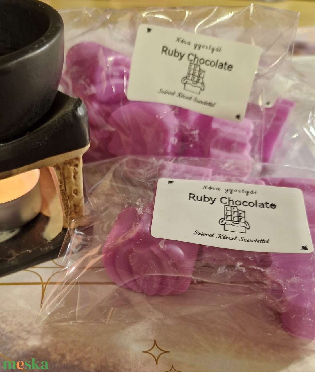 Ruby Chocolate illatviasz - otthon & életmód - gyertya, illat, aroma - illatviasz - Meska.hu