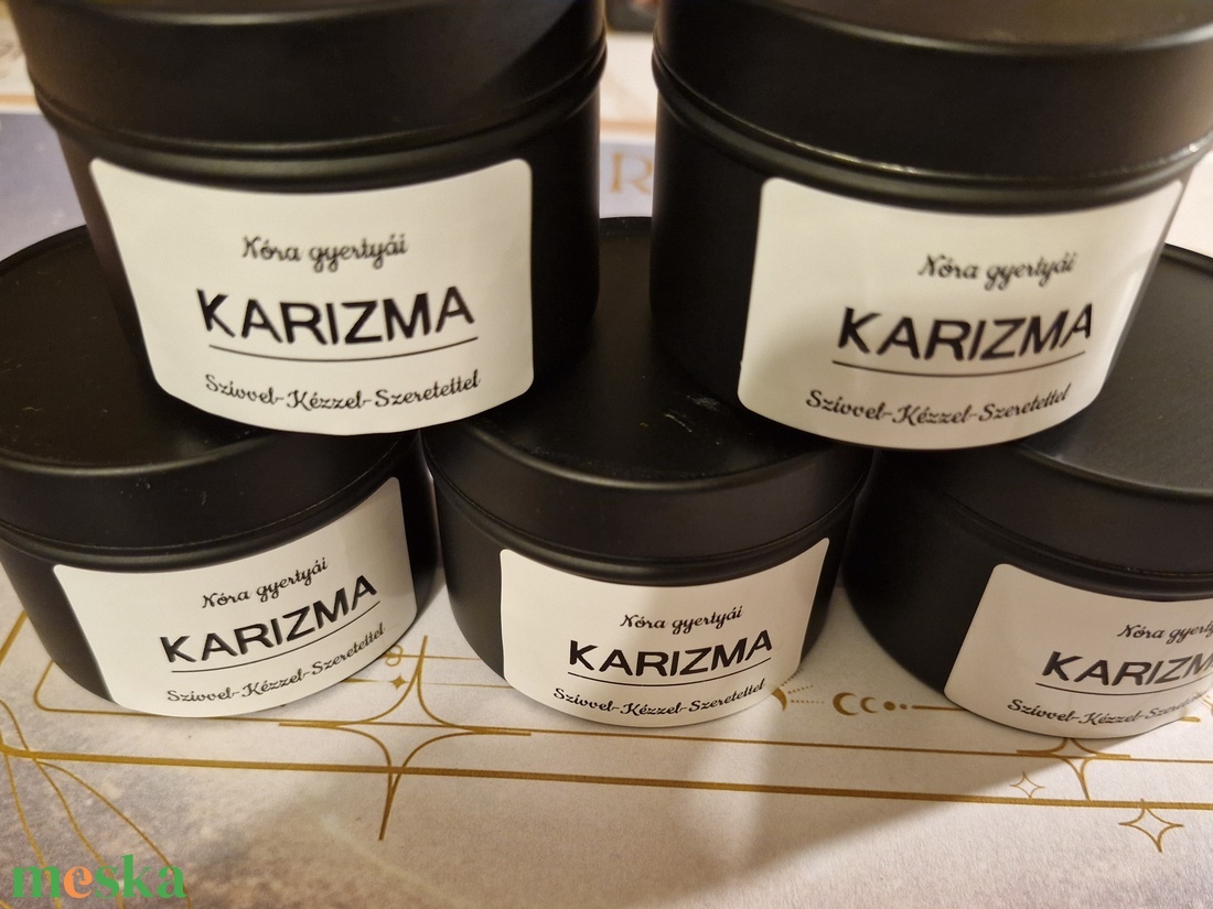 Karizma - otthon & életmód - gyertya, illat, aroma - gyertya - Meska.hu