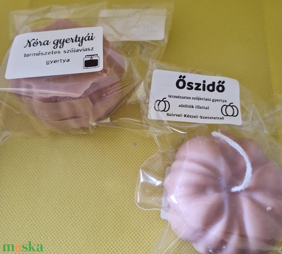 Őszidő - otthon & életmód - gyertya, illat, aroma - gyertya - Meska.hu
