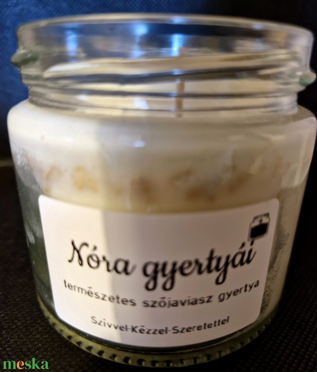 Bíborláng (zöld) - otthon & életmód - gyertya, illat, aroma - gyertya - Meska.hu