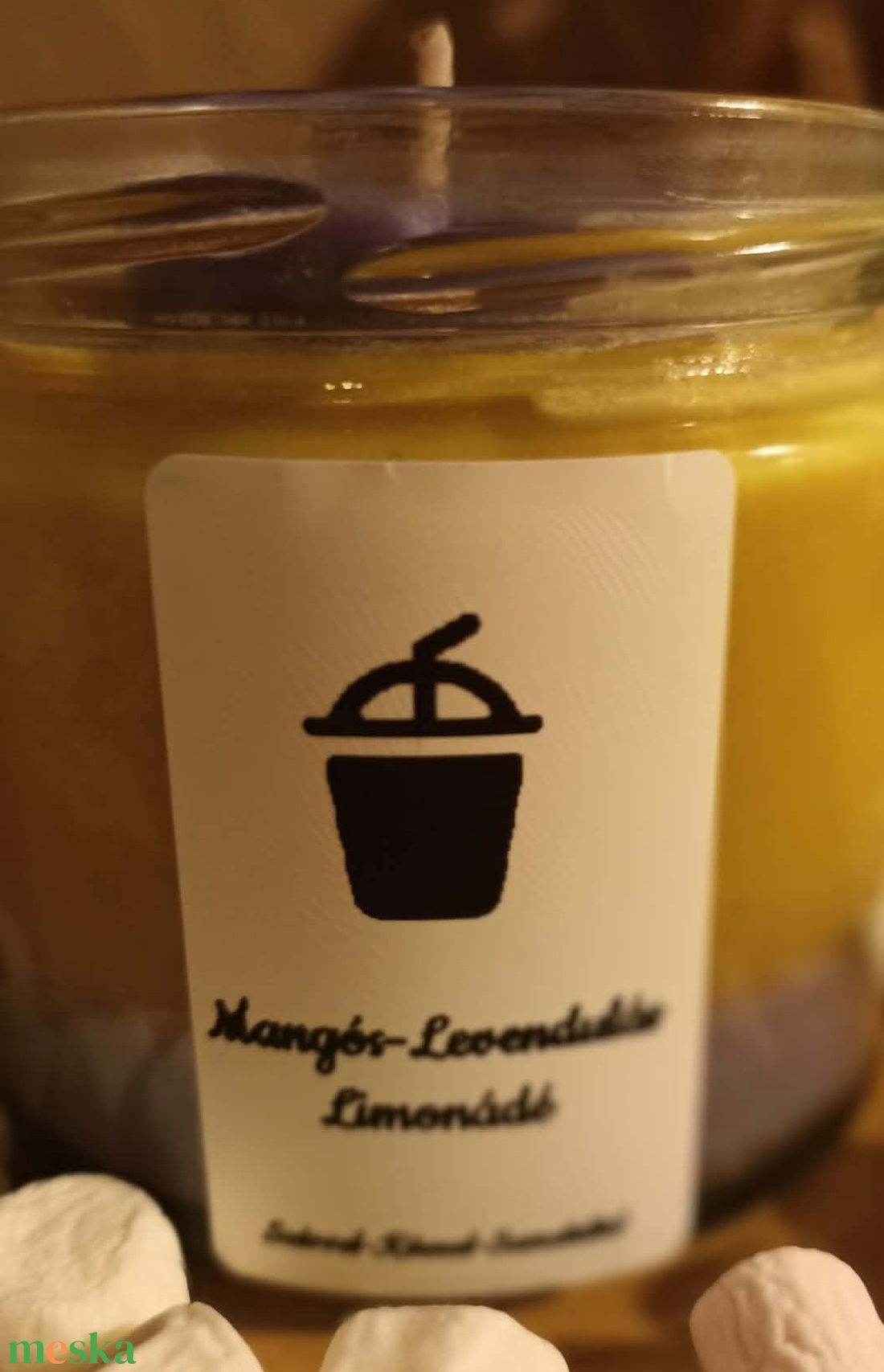 Mangós-Levendulás limonádé - otthon & életmód - gyertya, illat, aroma - gyertya - Meska.hu