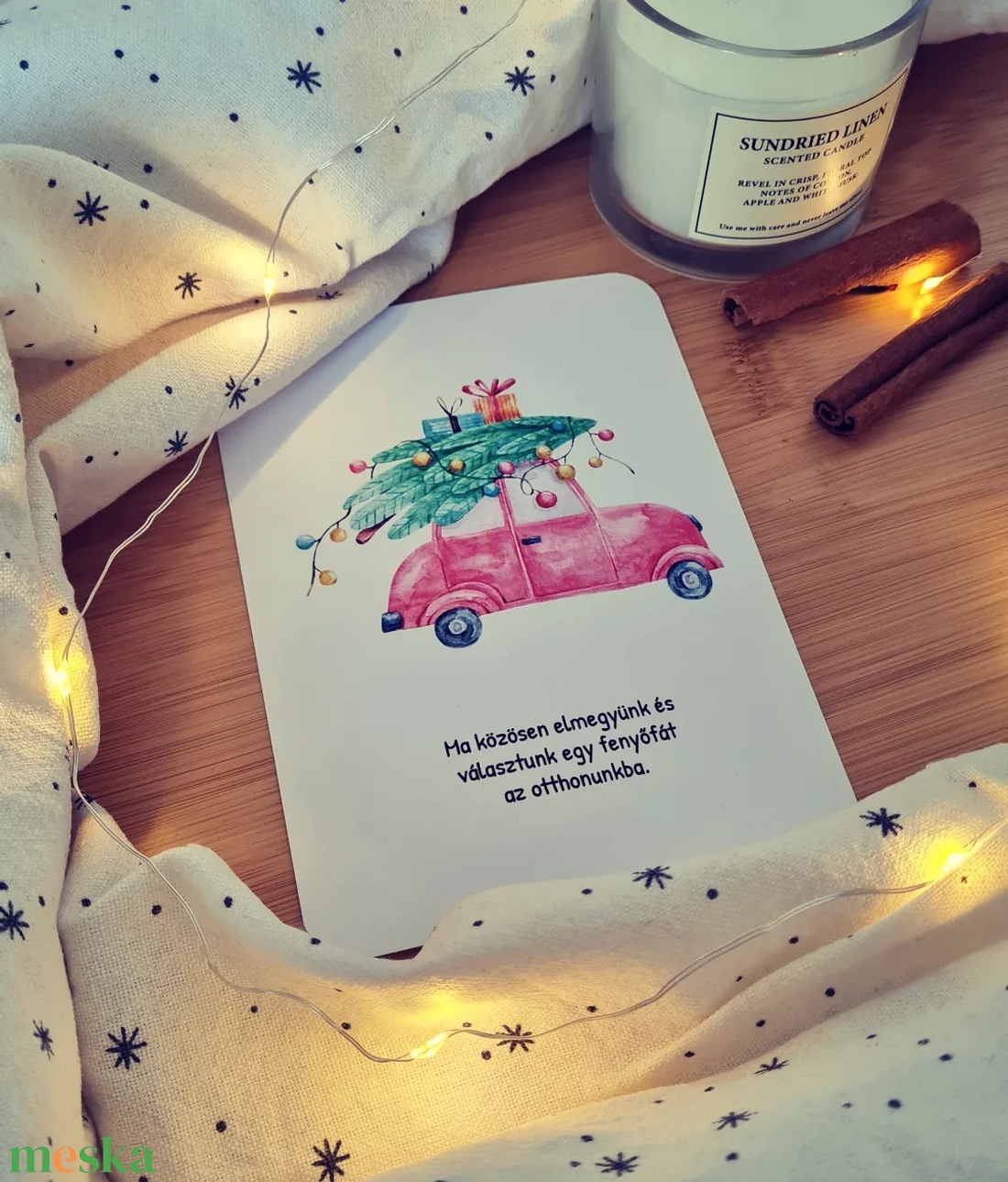 Adventi kalendárium kártyacsomag - karácsony - adventi díszek - adventi naptár - Meska.hu