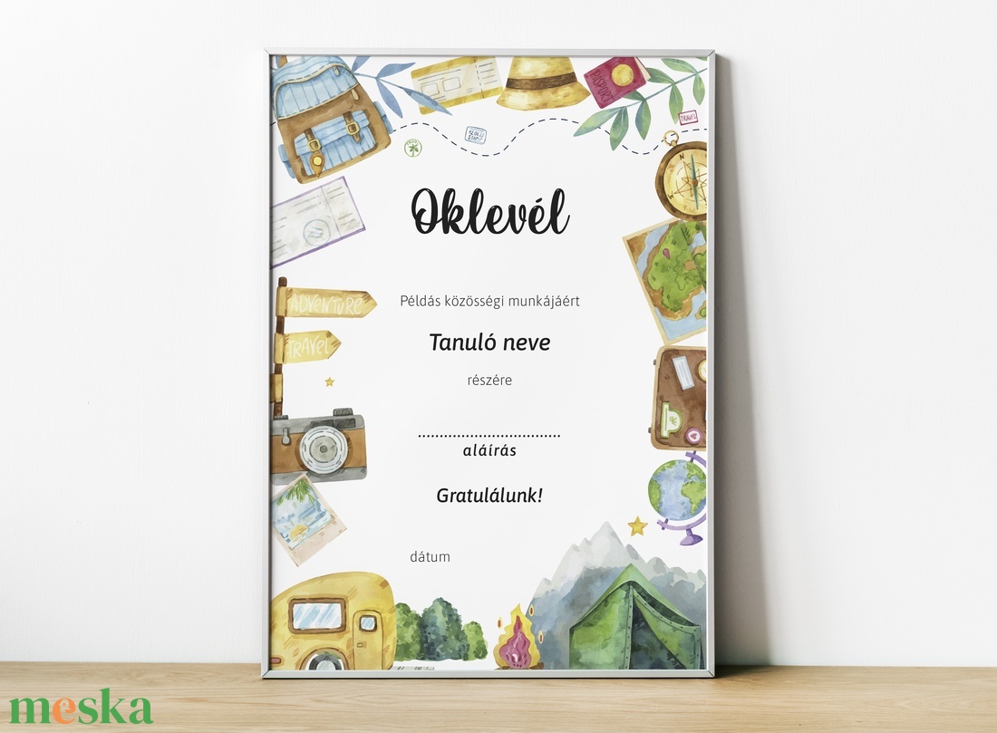 Iskolai oklevél, emléklap - otthon & életmód - dekoráció - kép & falikép - plakát - Meska.hu Iskolai oklevél, emléklap - otthon & életmód - dekoráció - kép & falikép - plakát - Meska.hu