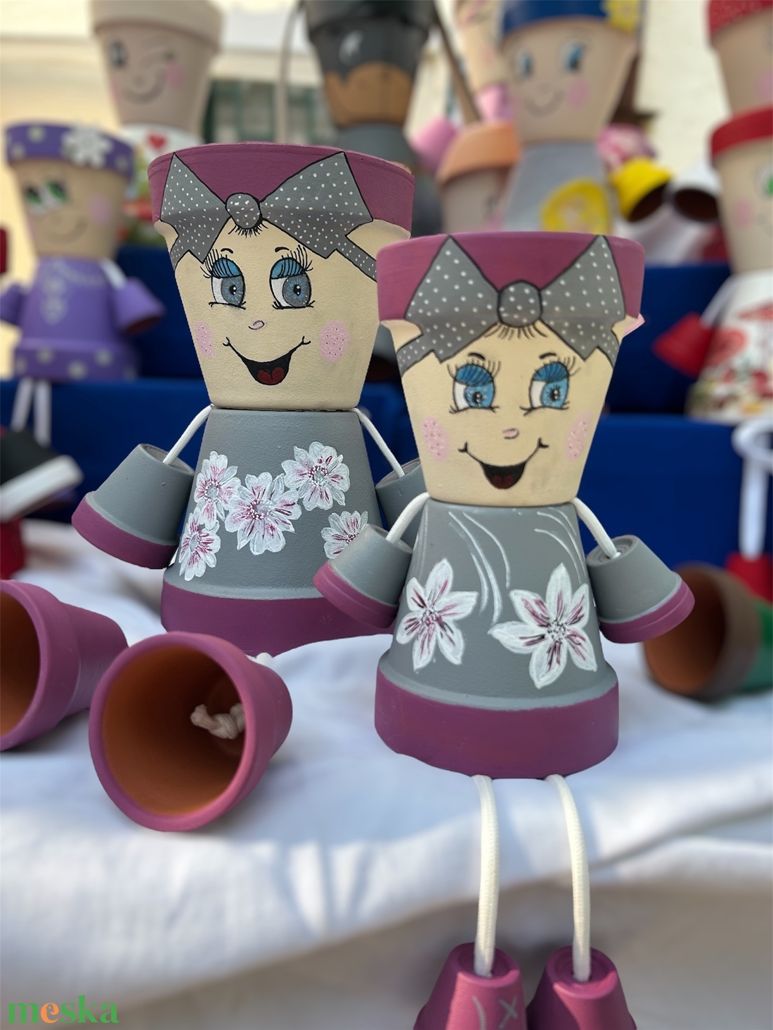 Cserép baba - otthon & életmód - dekoráció - virágdísz és tartó - cserép & kaspó - Meska.hu Cserép baba - otthon & életmód - dekoráció - virágdísz és tartó - cserép & kaspó - Meska.hu