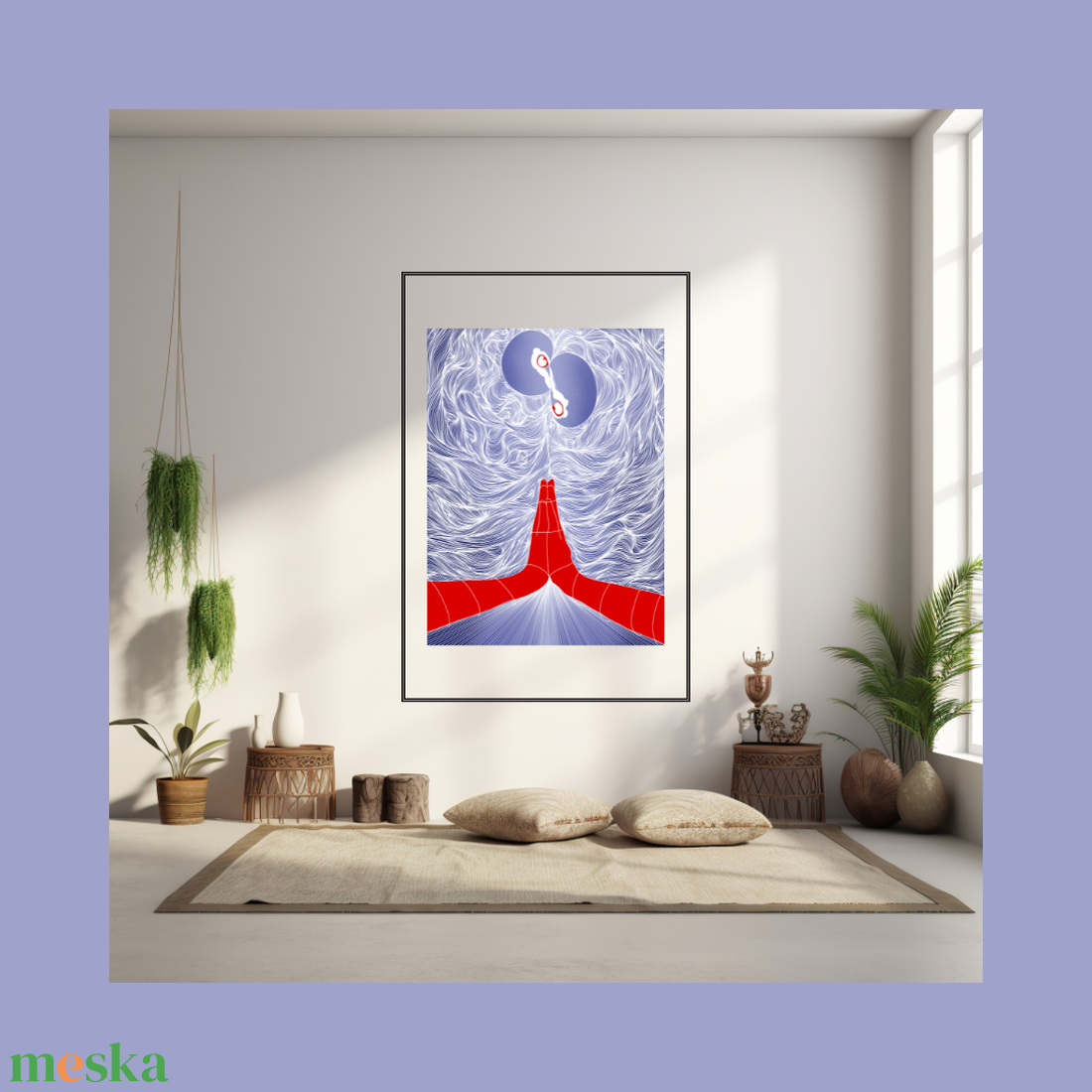 Áldás - nyomtatott digitális rajz - művészet - grafika & illusztráció - egyéb rajzok - Meska.hu