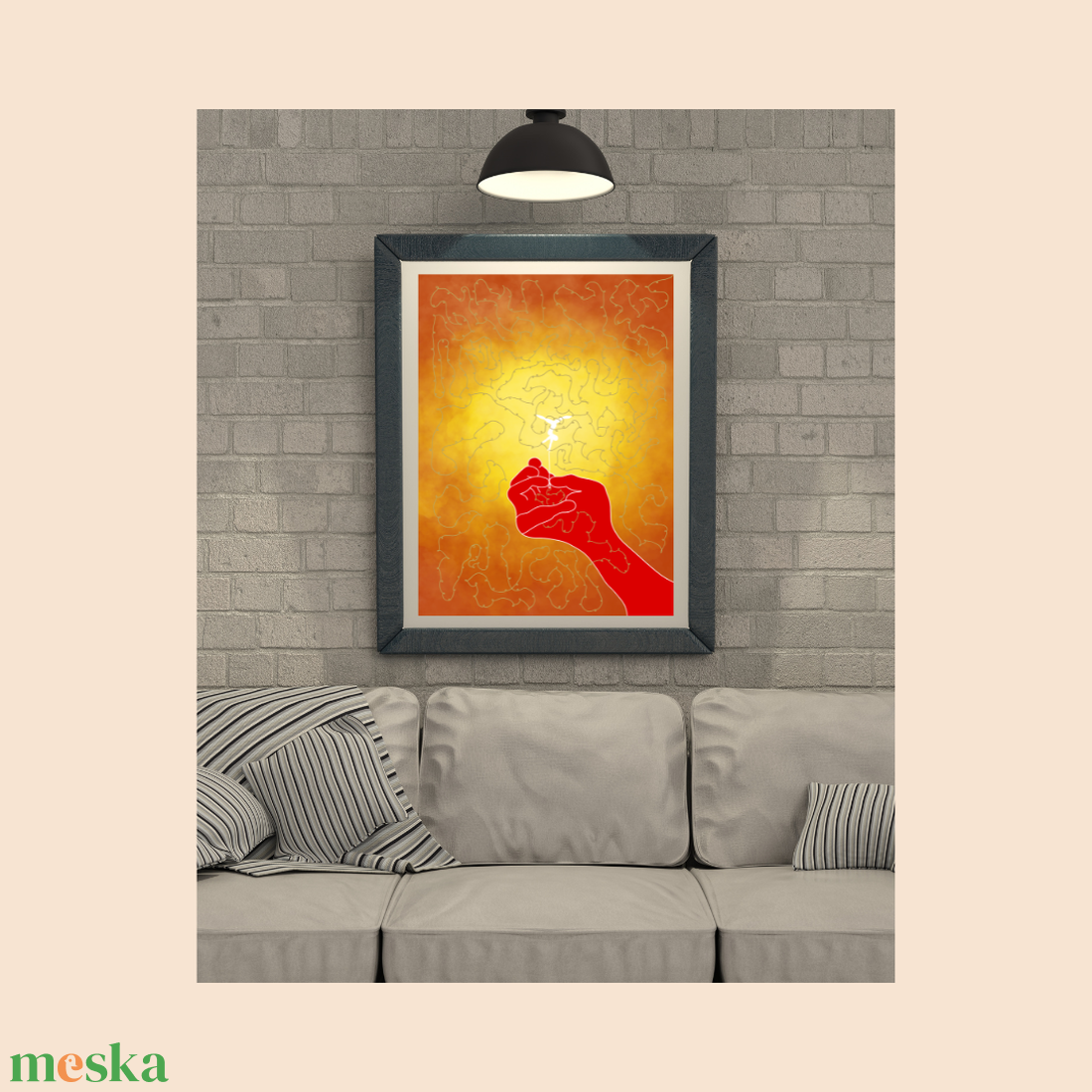Állj - nyomtatott digitális rajz - művészet - grafika & illusztráció - egyéb rajzok - Meska.hu