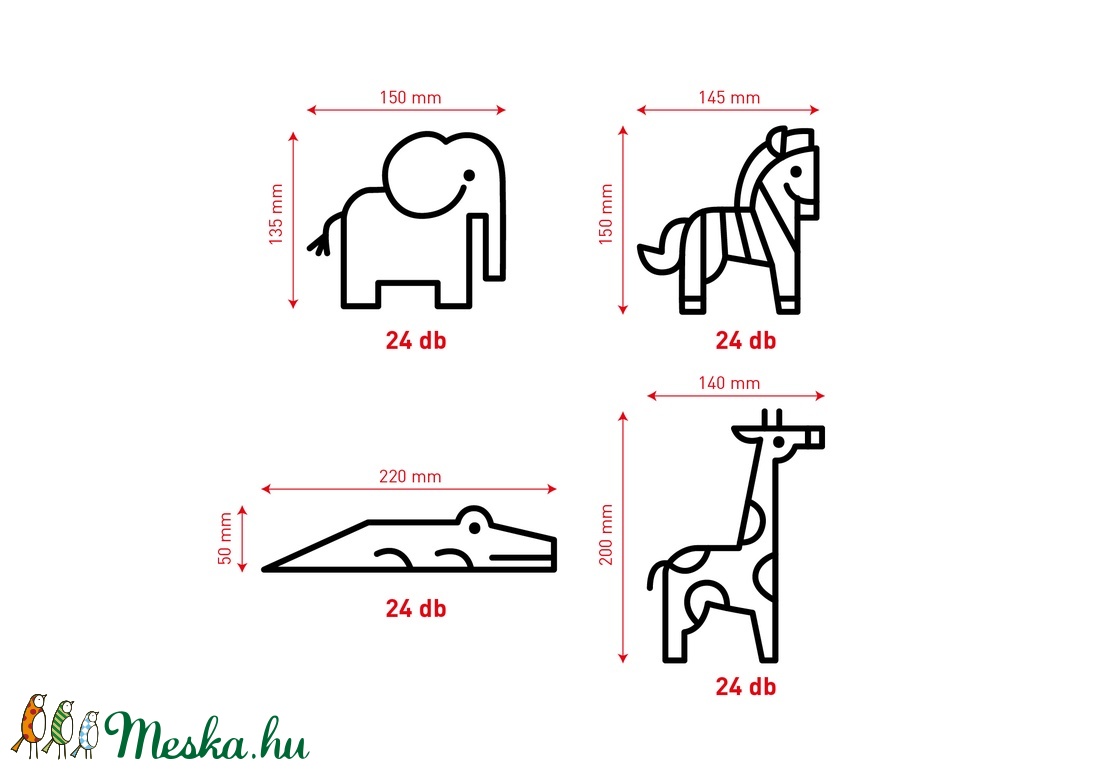 Falmatrica_Dzsungel_96db - otthon & lakás - dekoráció - falmatrica & tapéta - Meska.hu Falmatrica_Dzsungel_96db - otthon & lakás - dekoráció - falmatrica & tapéta - Meska.hu