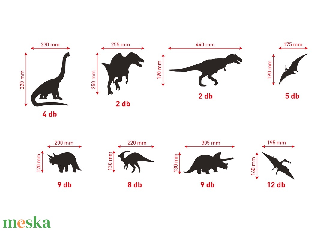 Falmatrica_DINO - otthon & lakás - dekoráció - falmatrica & tapéta - Meska.hu Falmatrica_DINO - otthon & lakás - dekoráció - falmatrica & tapéta - Meska.hu
