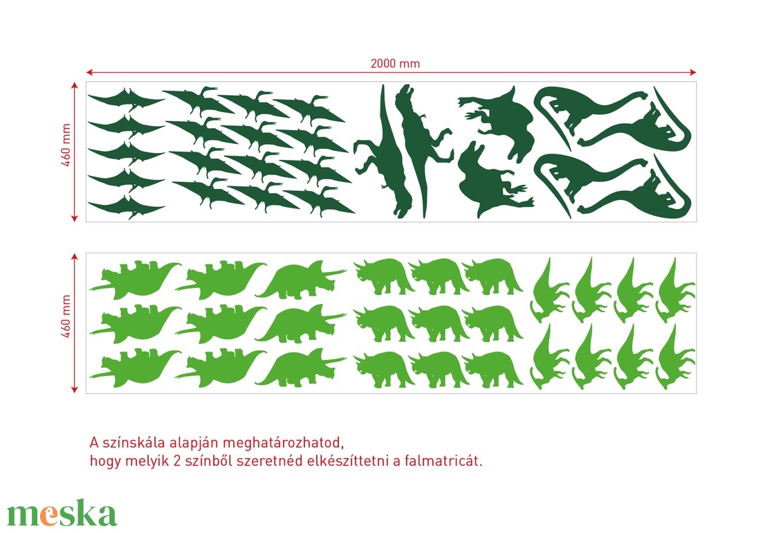 Falmatrica_DINO - otthon & lakás - dekoráció - falmatrica & tapéta - Meska.hu Falmatrica_DINO - otthon & lakás - dekoráció - falmatrica & tapéta - Meska.hu