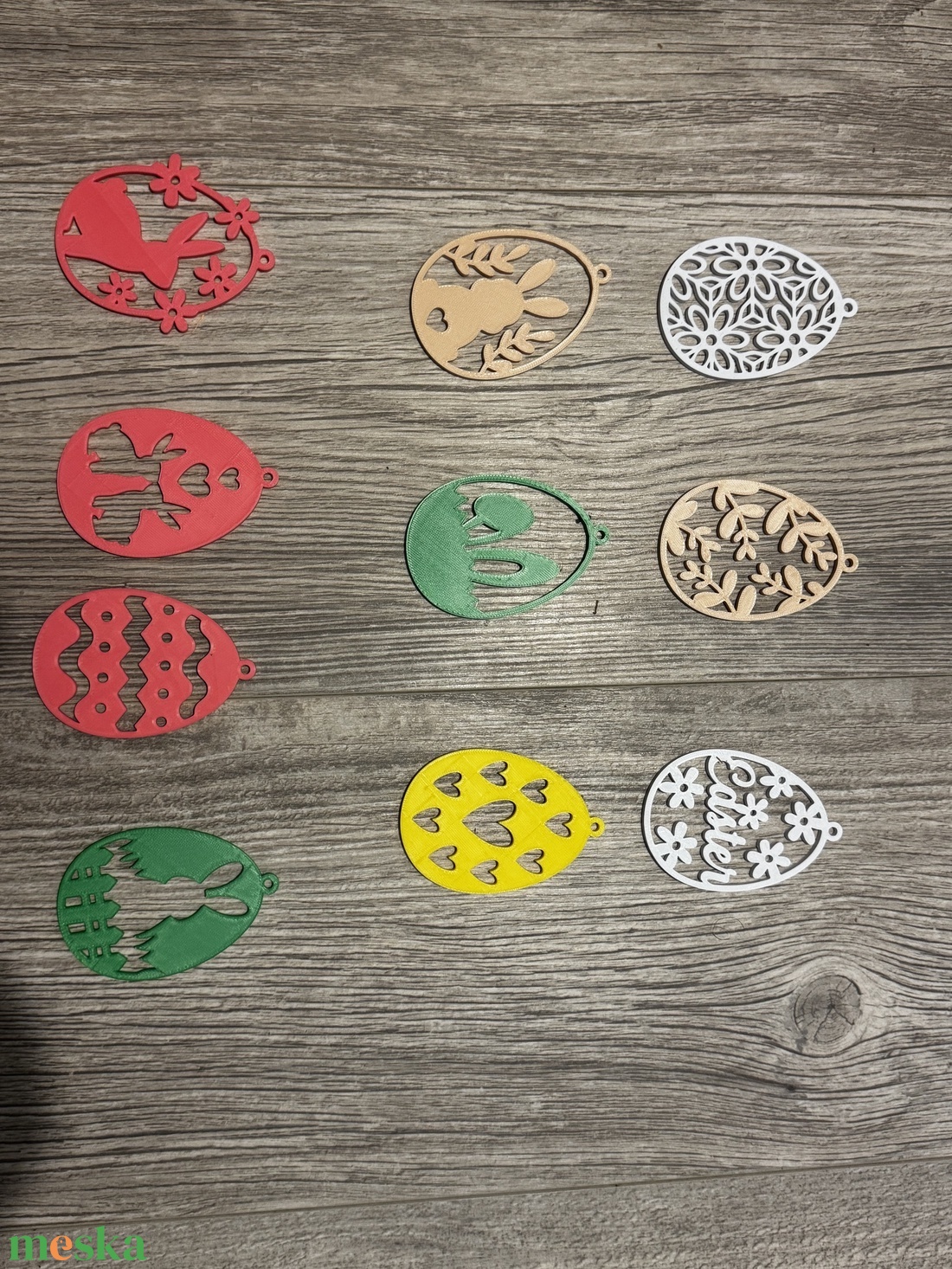 Húsvéti akasztós dísz - ünnepi díszek, dekorációk - húsvéti díszek és dekorációk - húsvéti tojás, hímestojás - Meska.hu