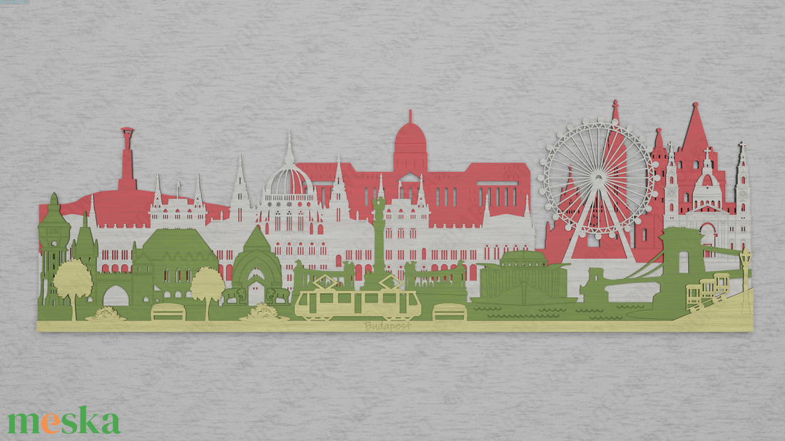 Budapest 3D-s fa falikép - otthon & életmód - dekoráció - kép & falikép - fából készült kép - Meska.hu Budapest 3D-s fa falikép - otthon & életmód - dekoráció - kép & falikép - fából készült kép - Meska.hu