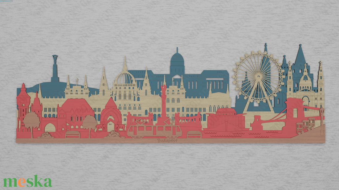 Budapest 3D-s fa falikép - otthon & életmód - dekoráció - kép & falikép - fából készült kép - Meska.hu Budapest 3D-s fa falikép - otthon & életmód - dekoráció - kép & falikép - fából készült kép - Meska.hu