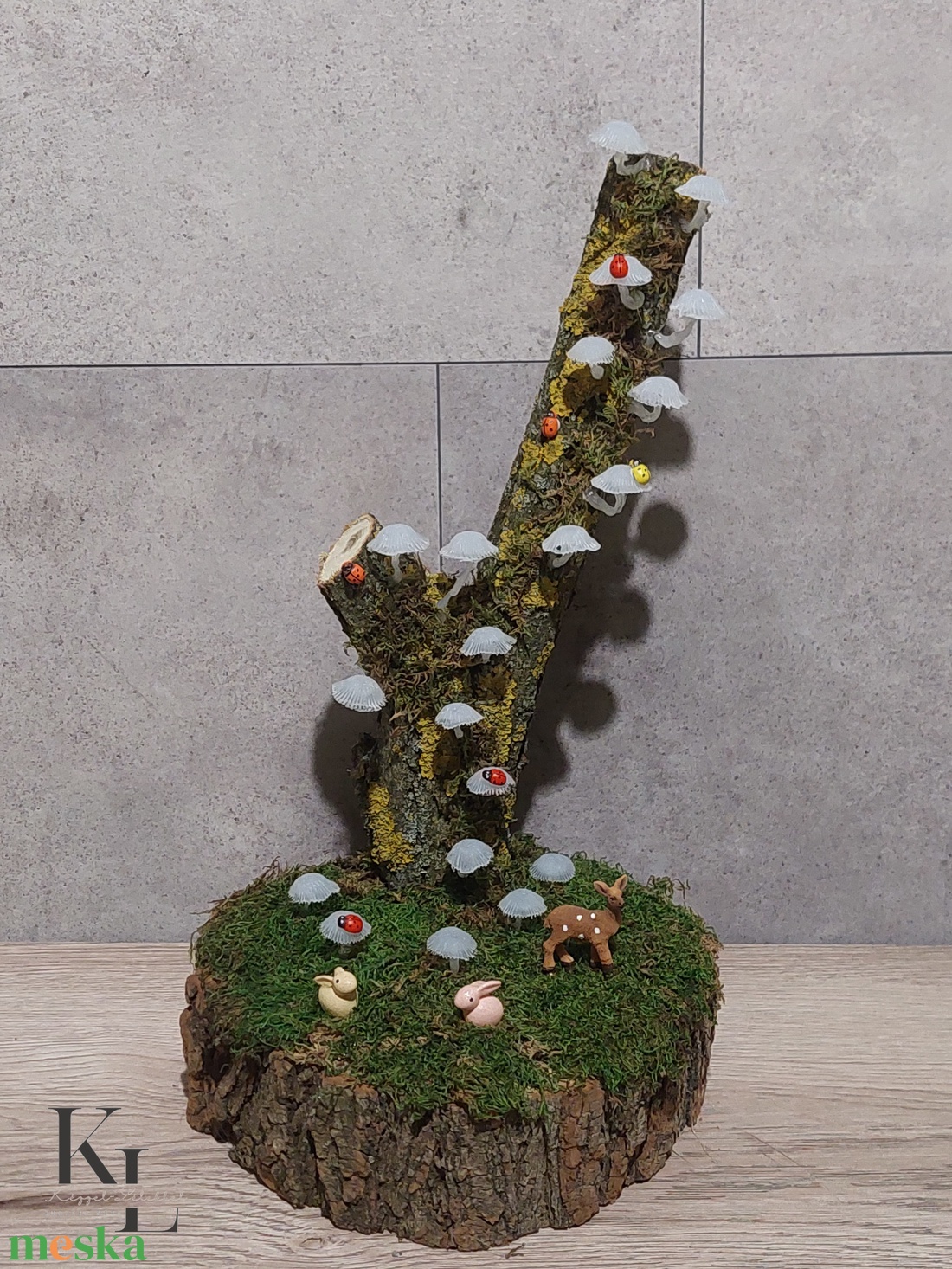 Világító gomba - otthon & életmód - dekoráció - asztal és polc dekoráció - asztaldísz - Meska.hu