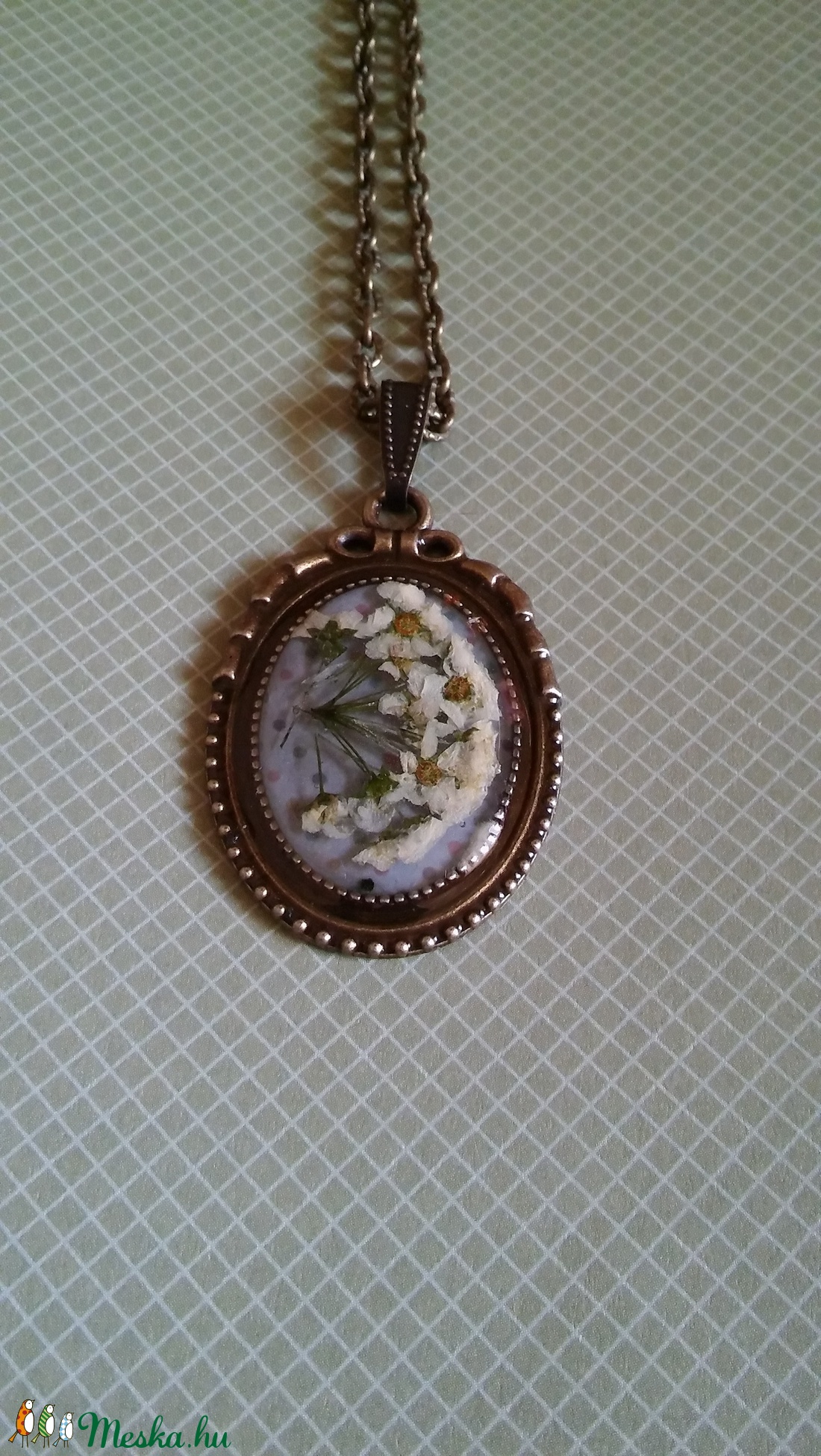  Örök virág nyaklánc -  - Meska.hu