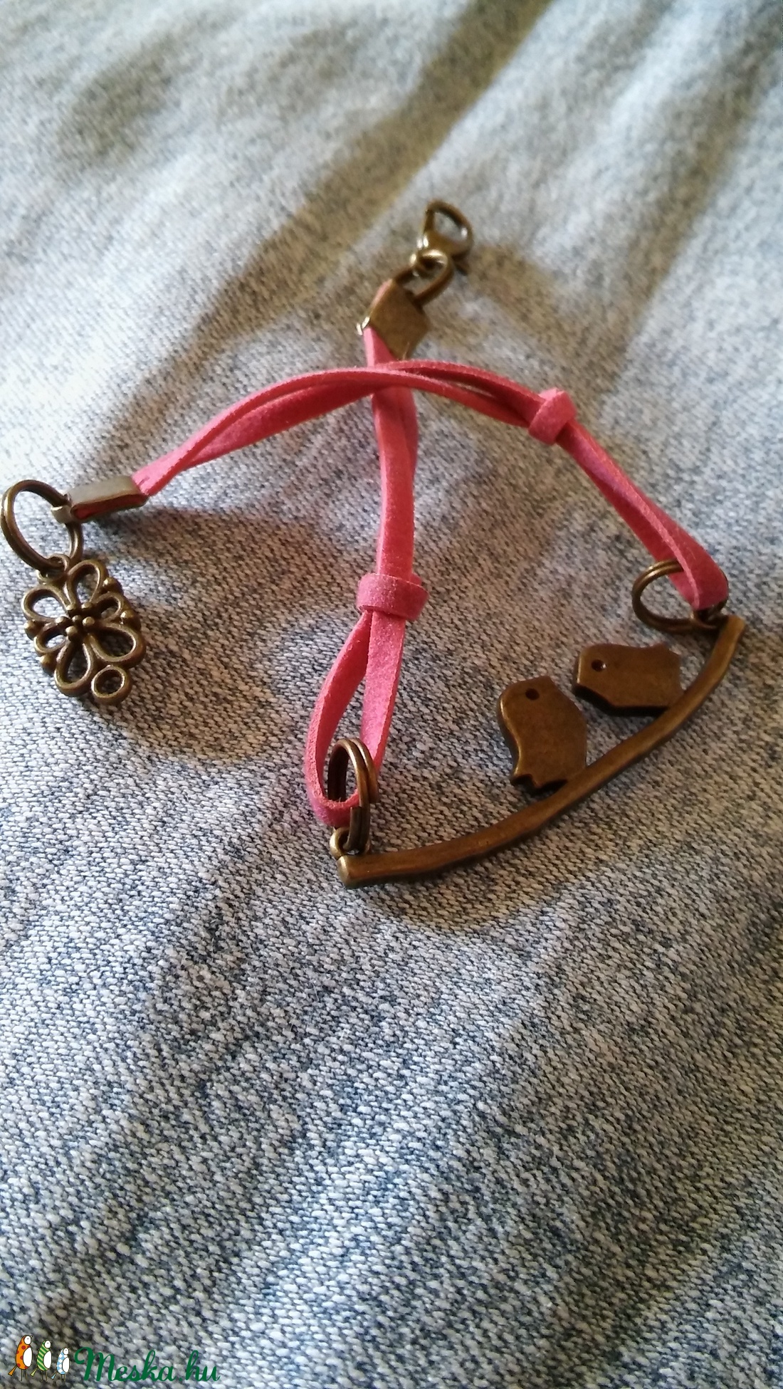 Szerelmes madarak karkötő 2. -  - Meska.hu