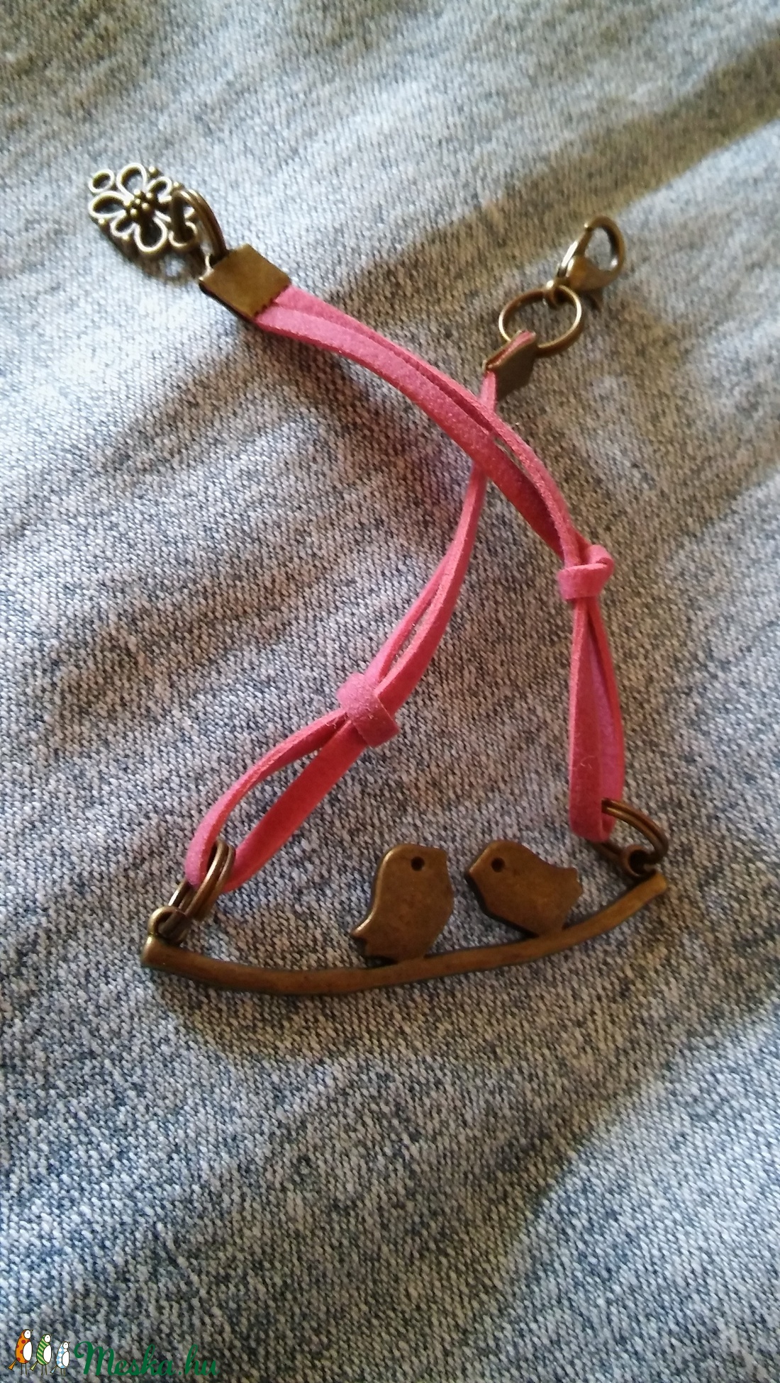 Szerelmes madarak karkötő 2. -  - Meska.hu