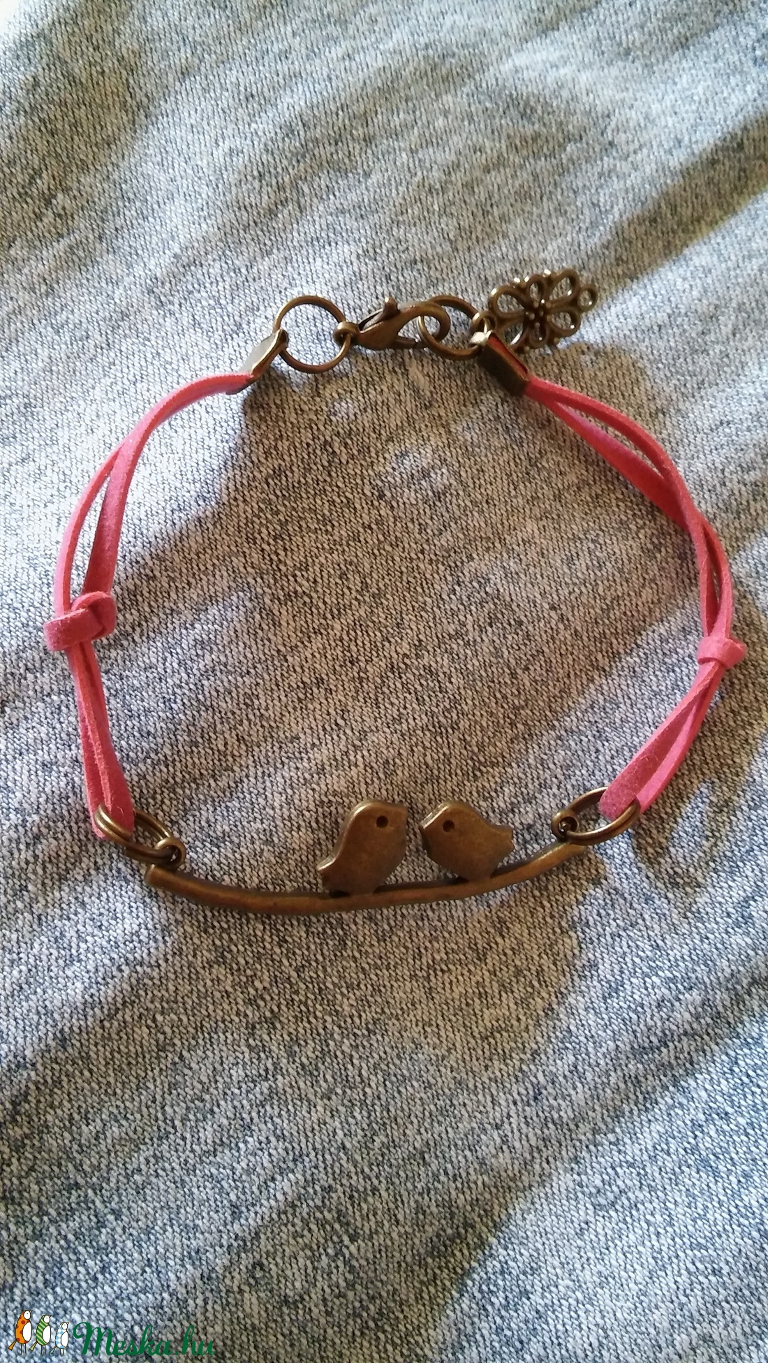 Szerelmes madarak karkötő 2. -  - Meska.hu