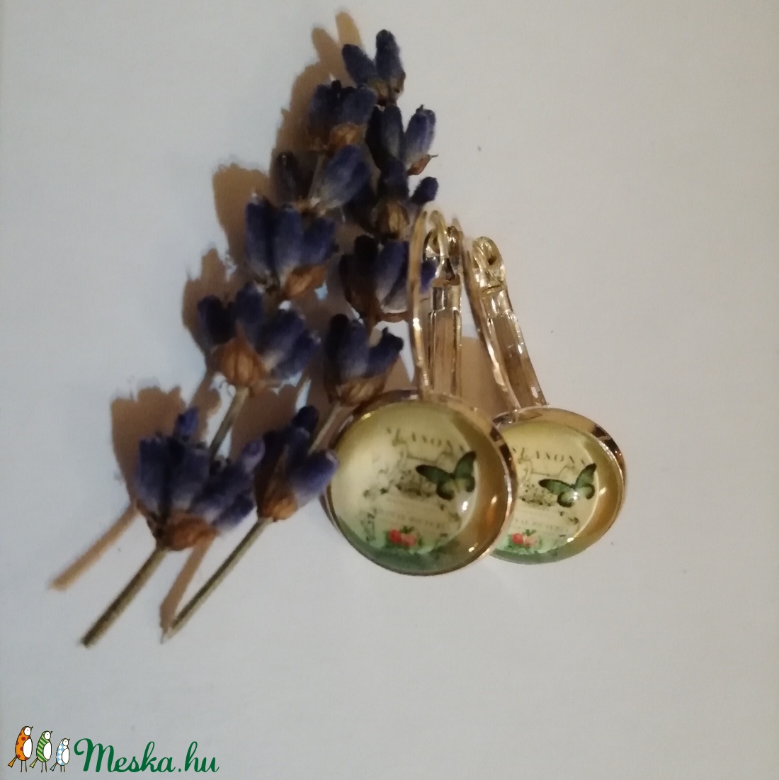 Pillangós fülbevaló 1. -  - Meska.hu